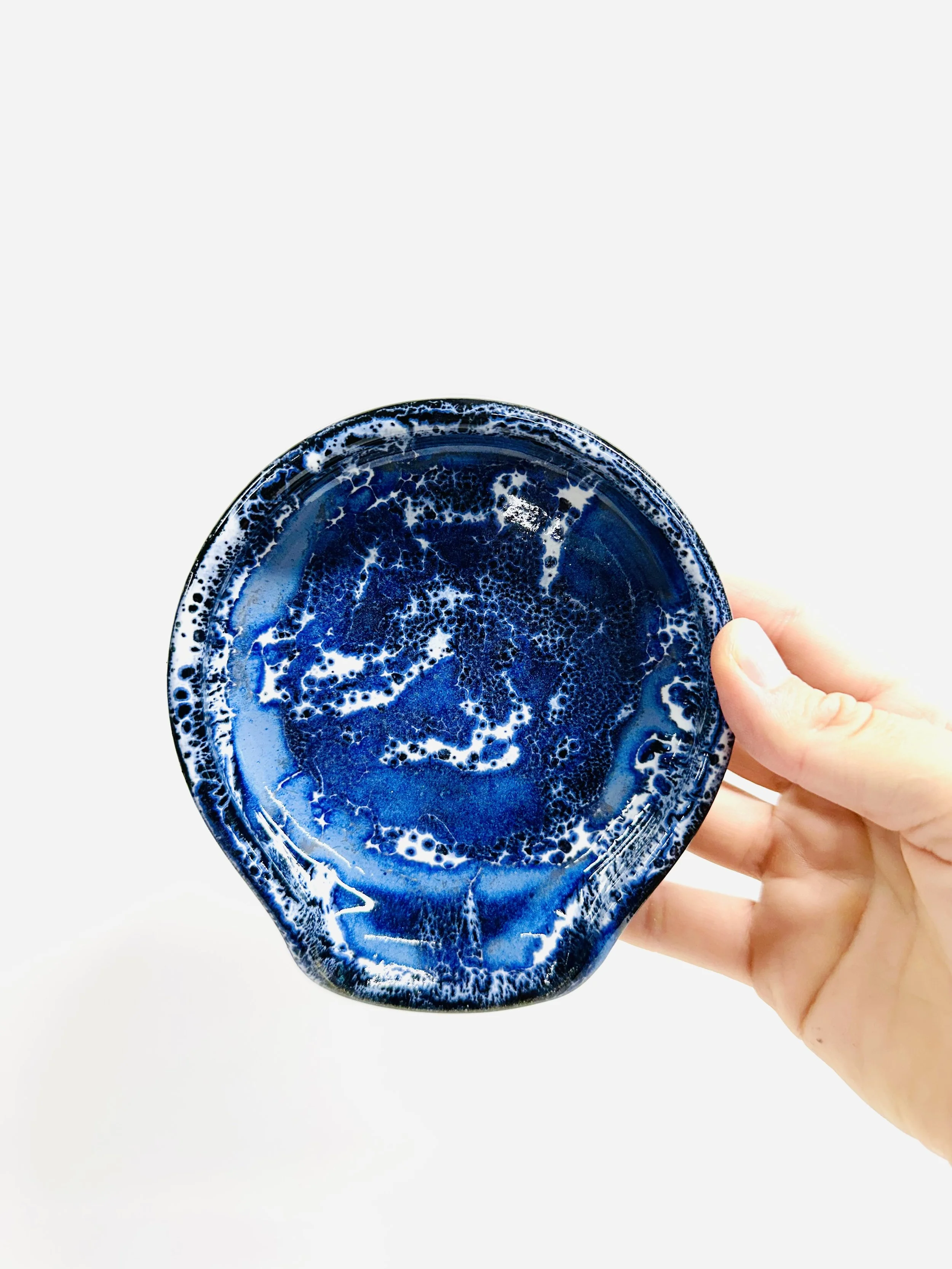 Blue Midnight Starfall Spoon Rest