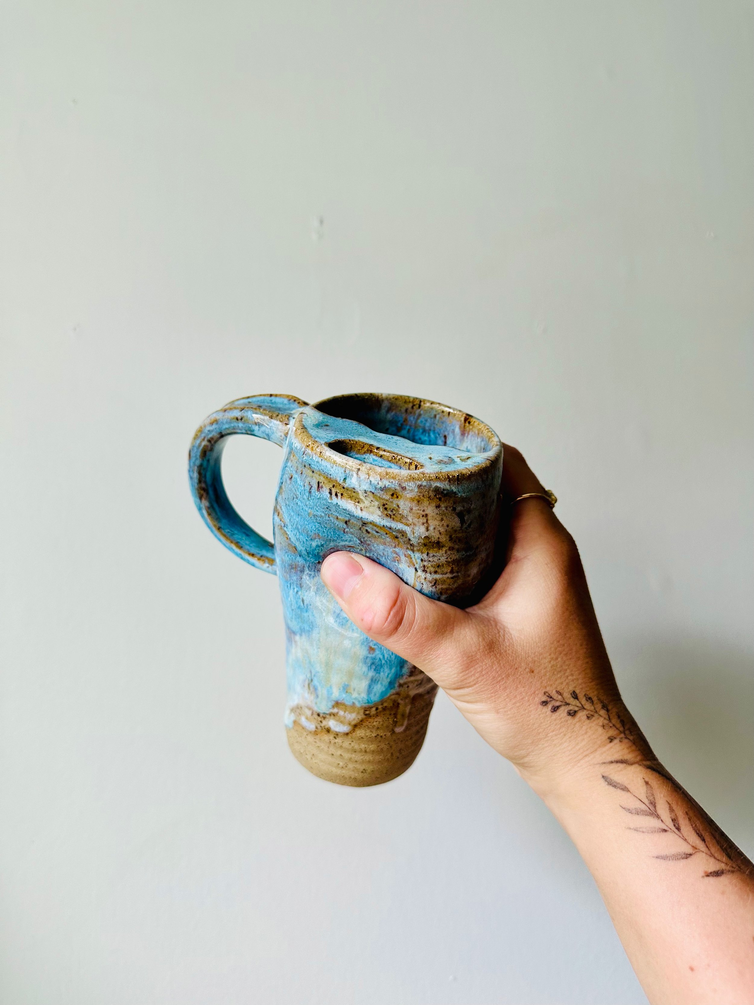 Thumbprint Traveler Mug