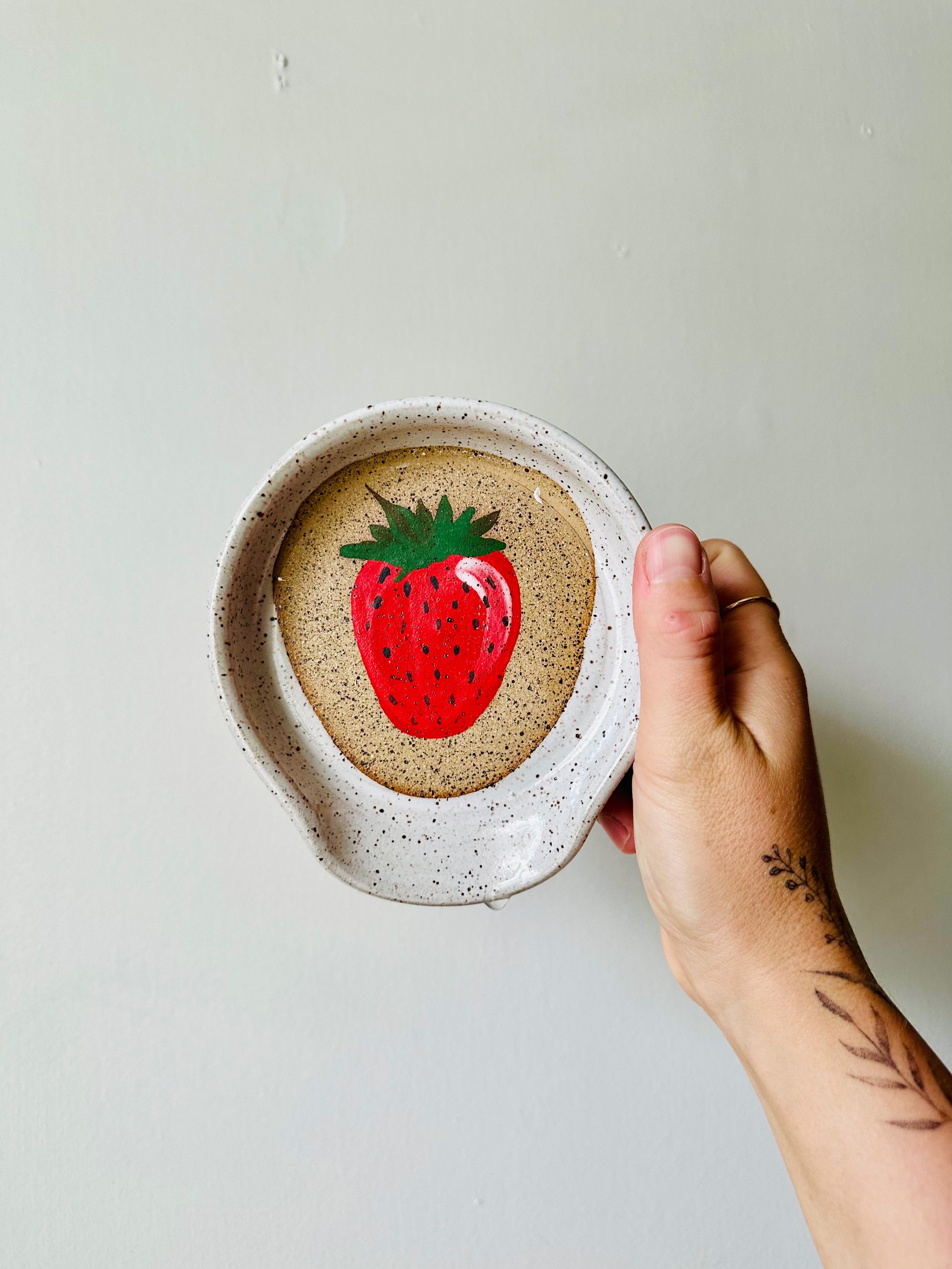Strawberry Spoon Rest