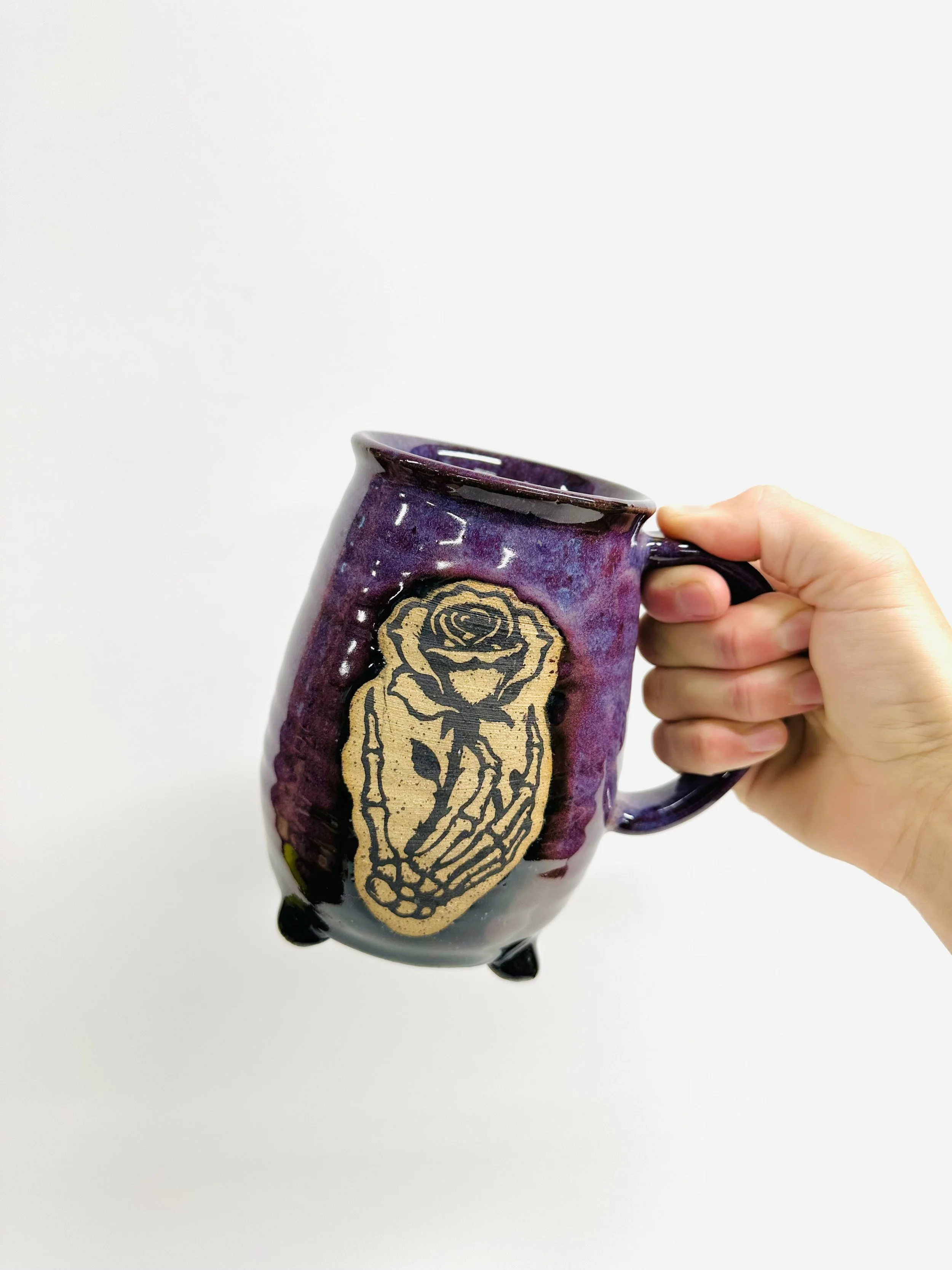 Spooky Rose Mug