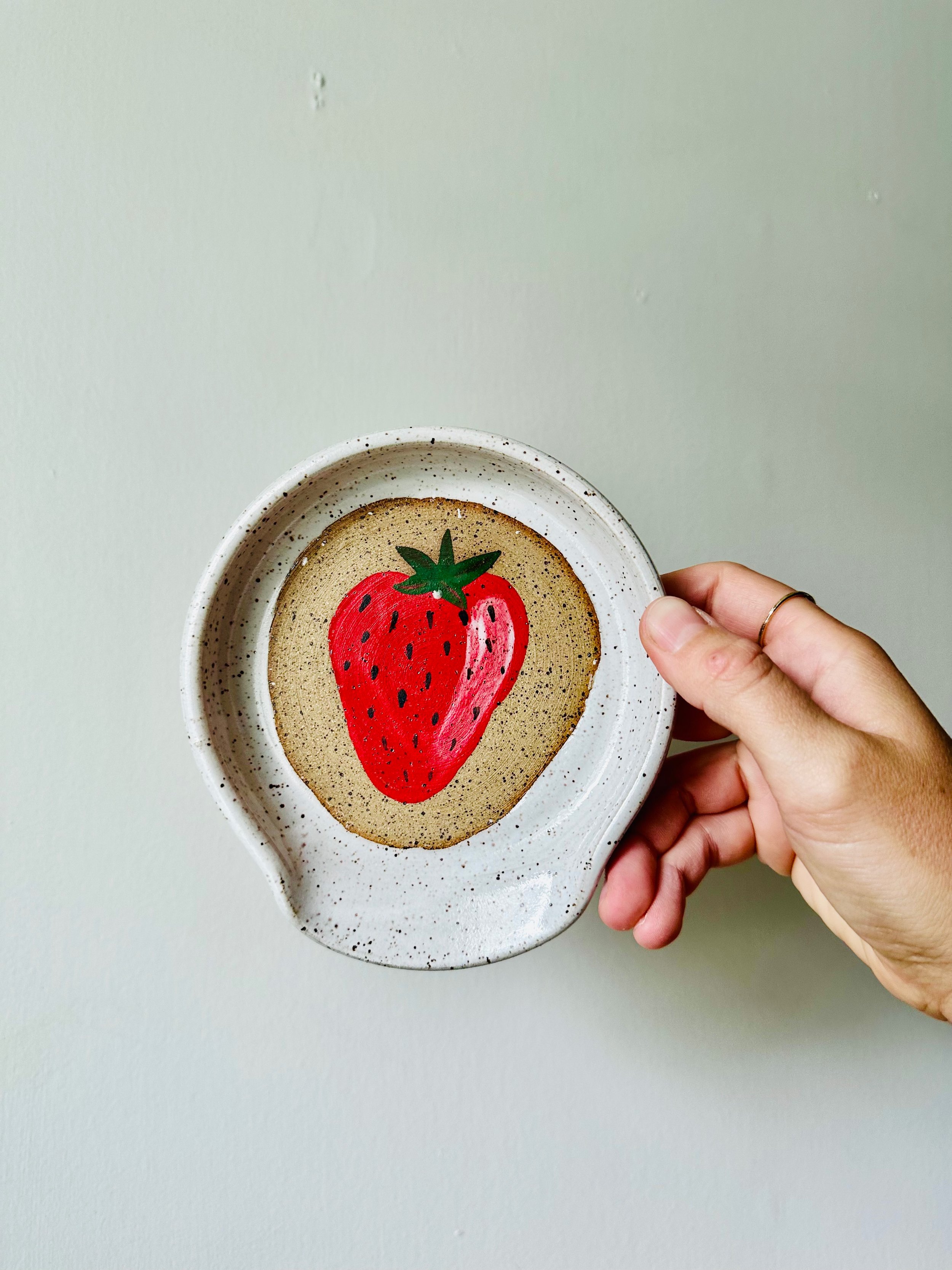 Strawberry Spoon Rest