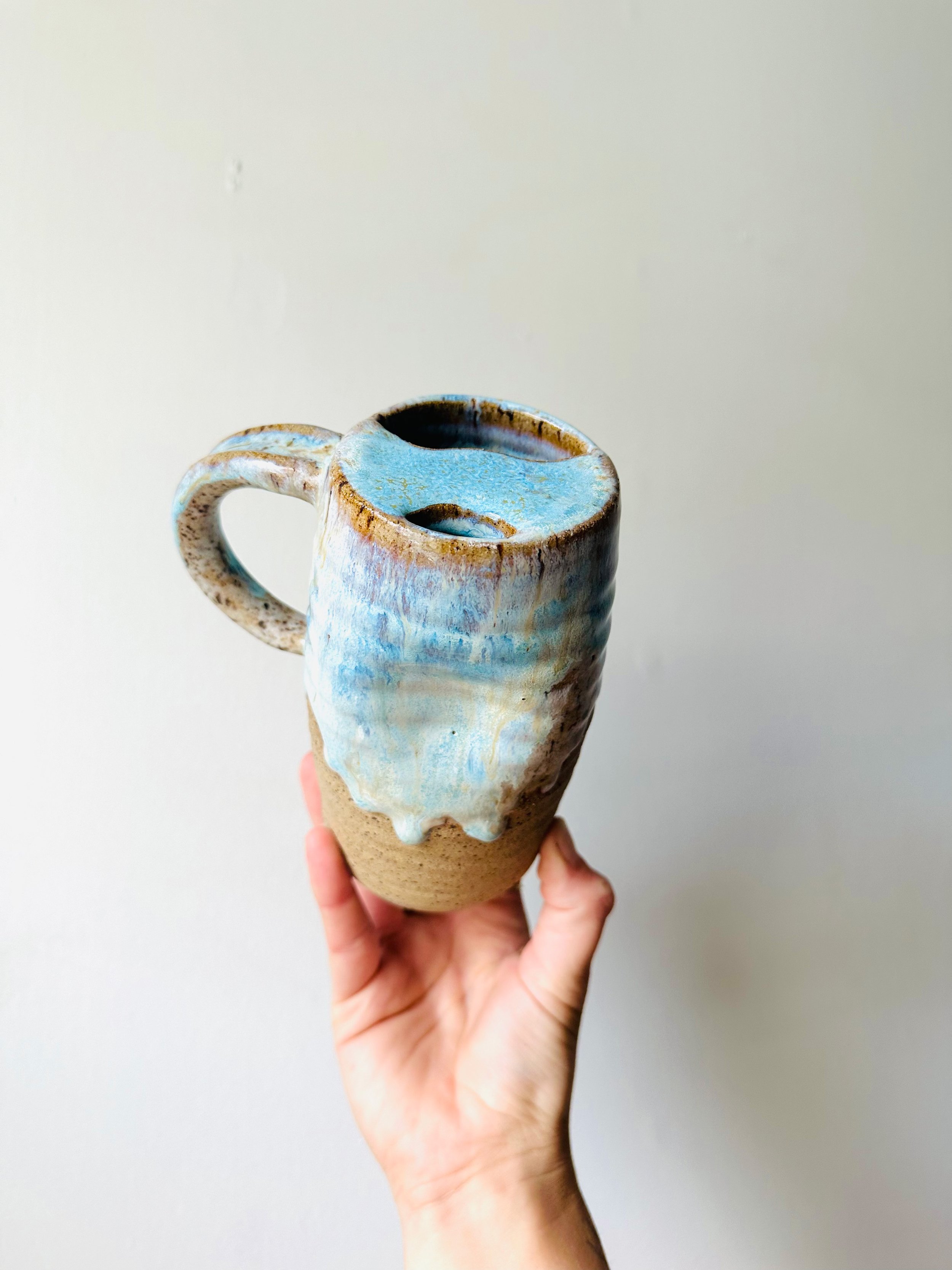 Thumbprint Traveler Mug