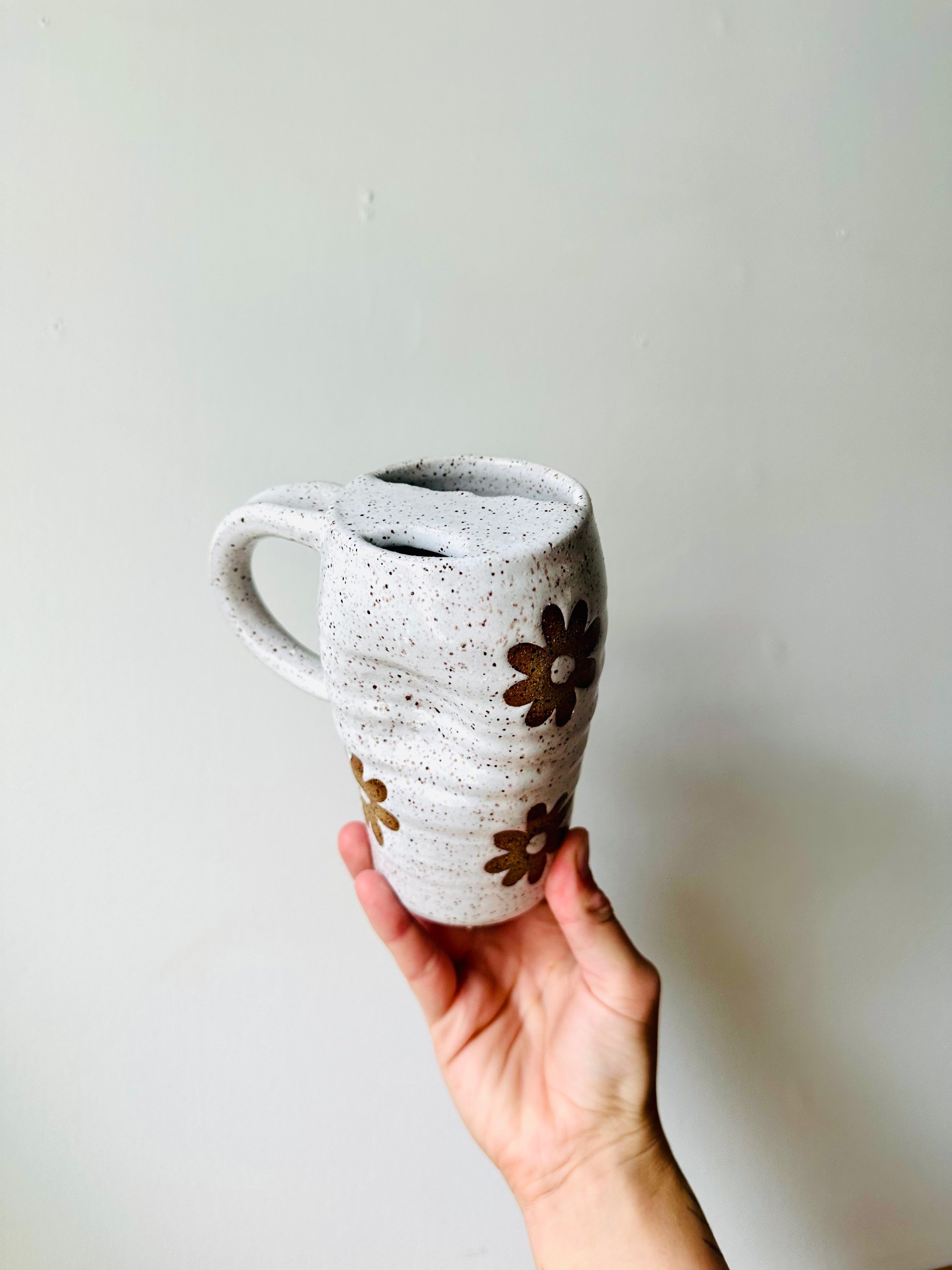 Thumbprint Traveler Mug