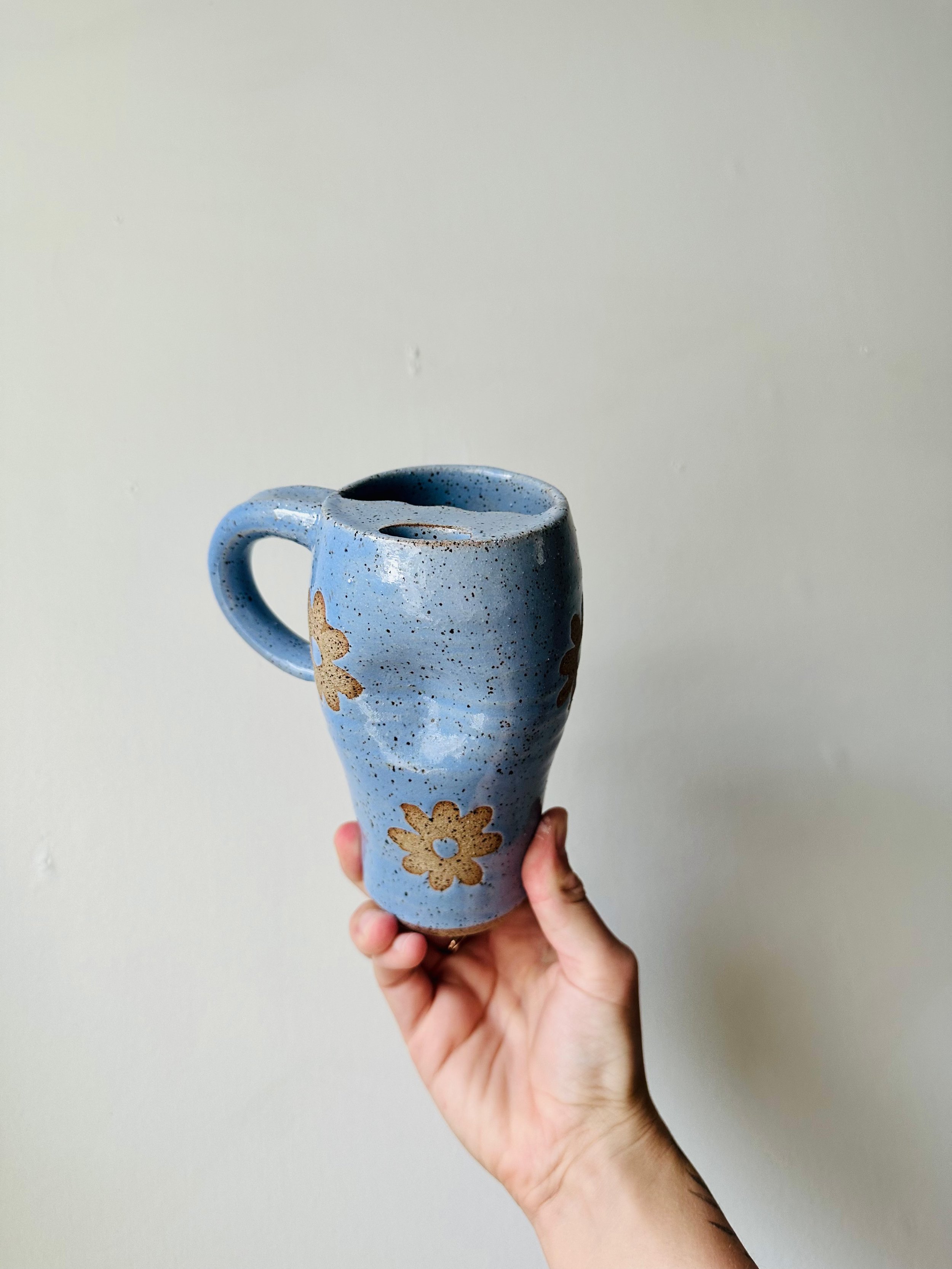 Thumbprint Traveler Mug