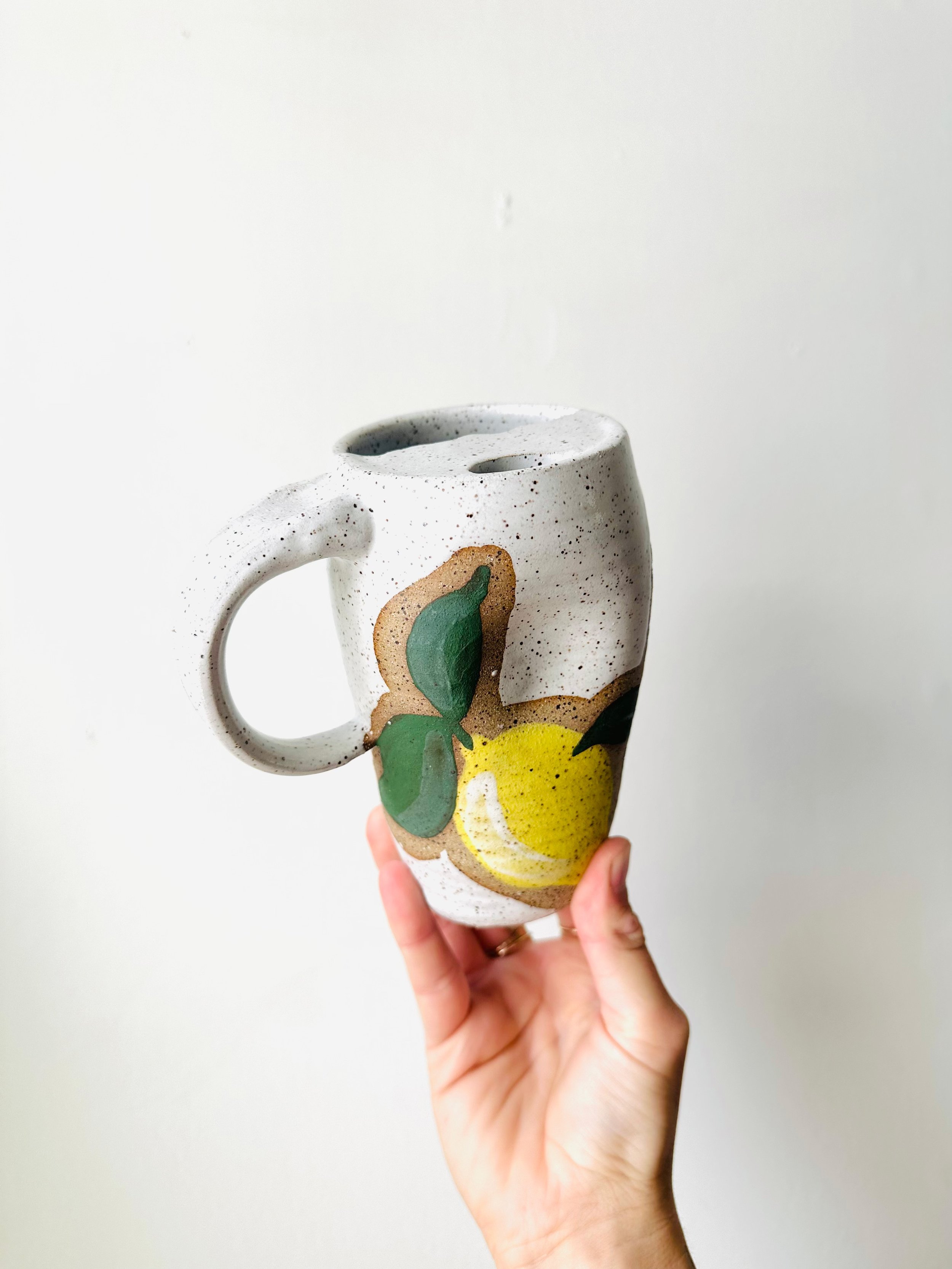 Thumbprint Traveler Mug