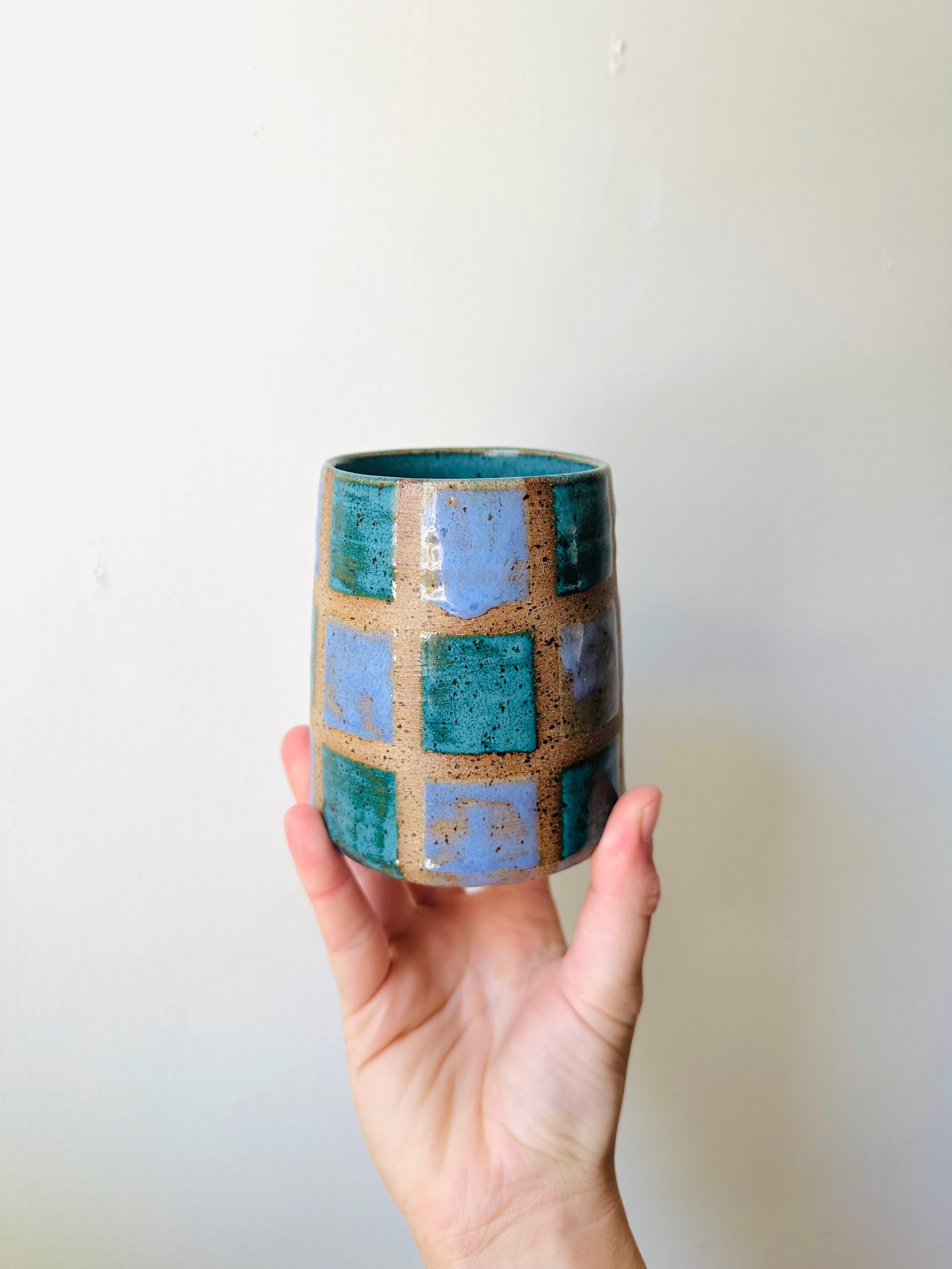Checkered Tumbler