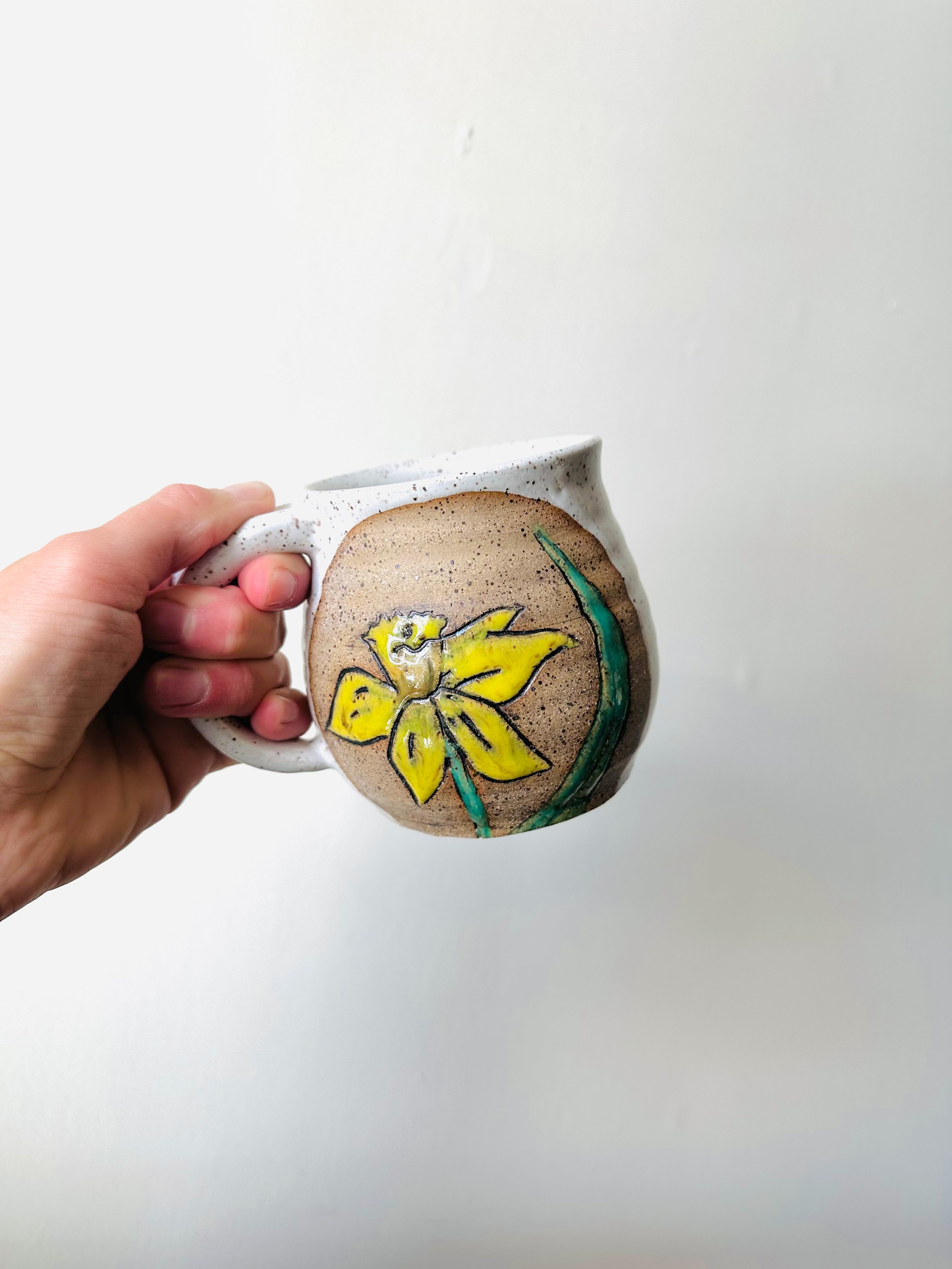 March Birth Flower Mug