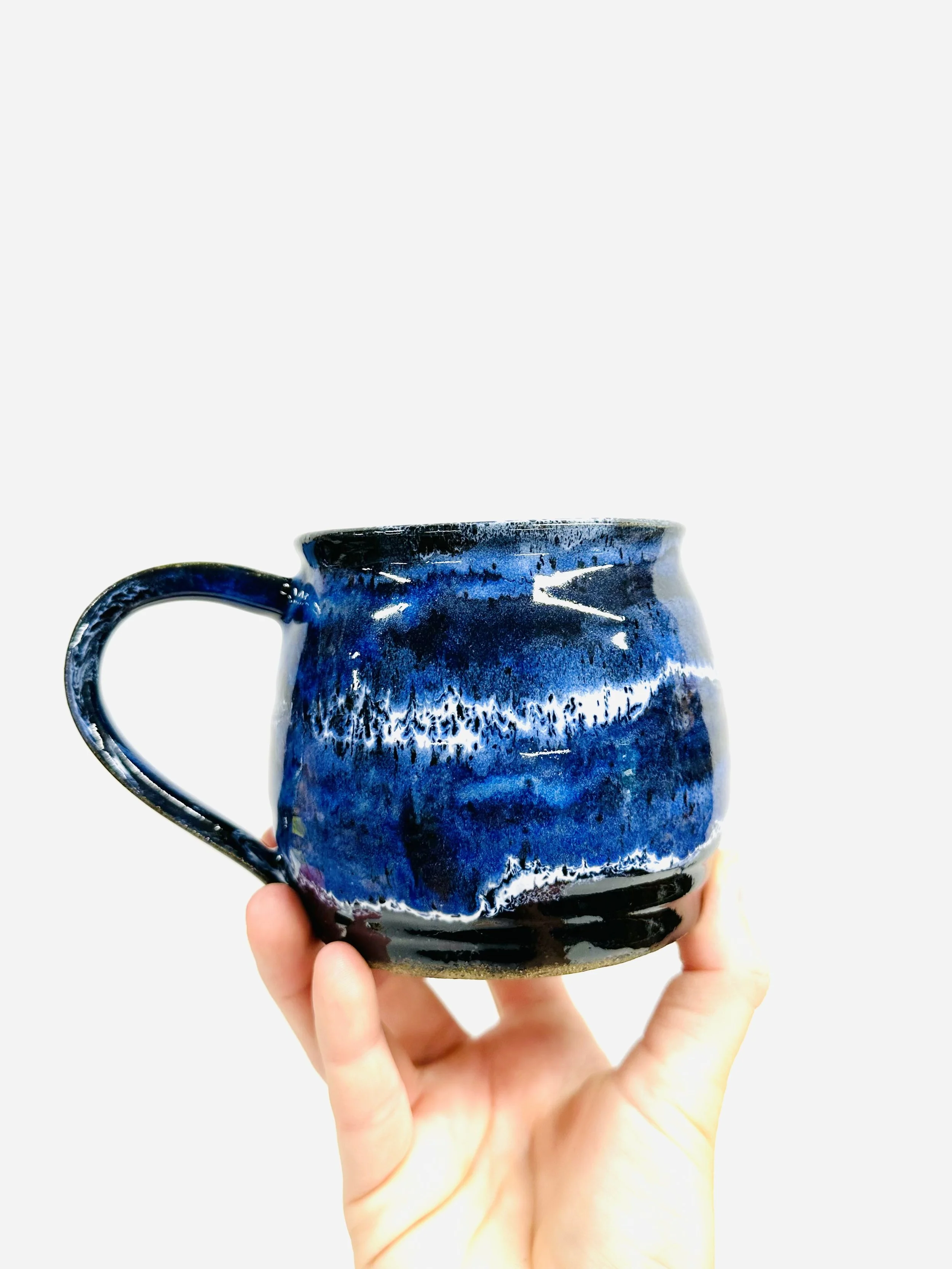 Blue Midnight Starfall Mug