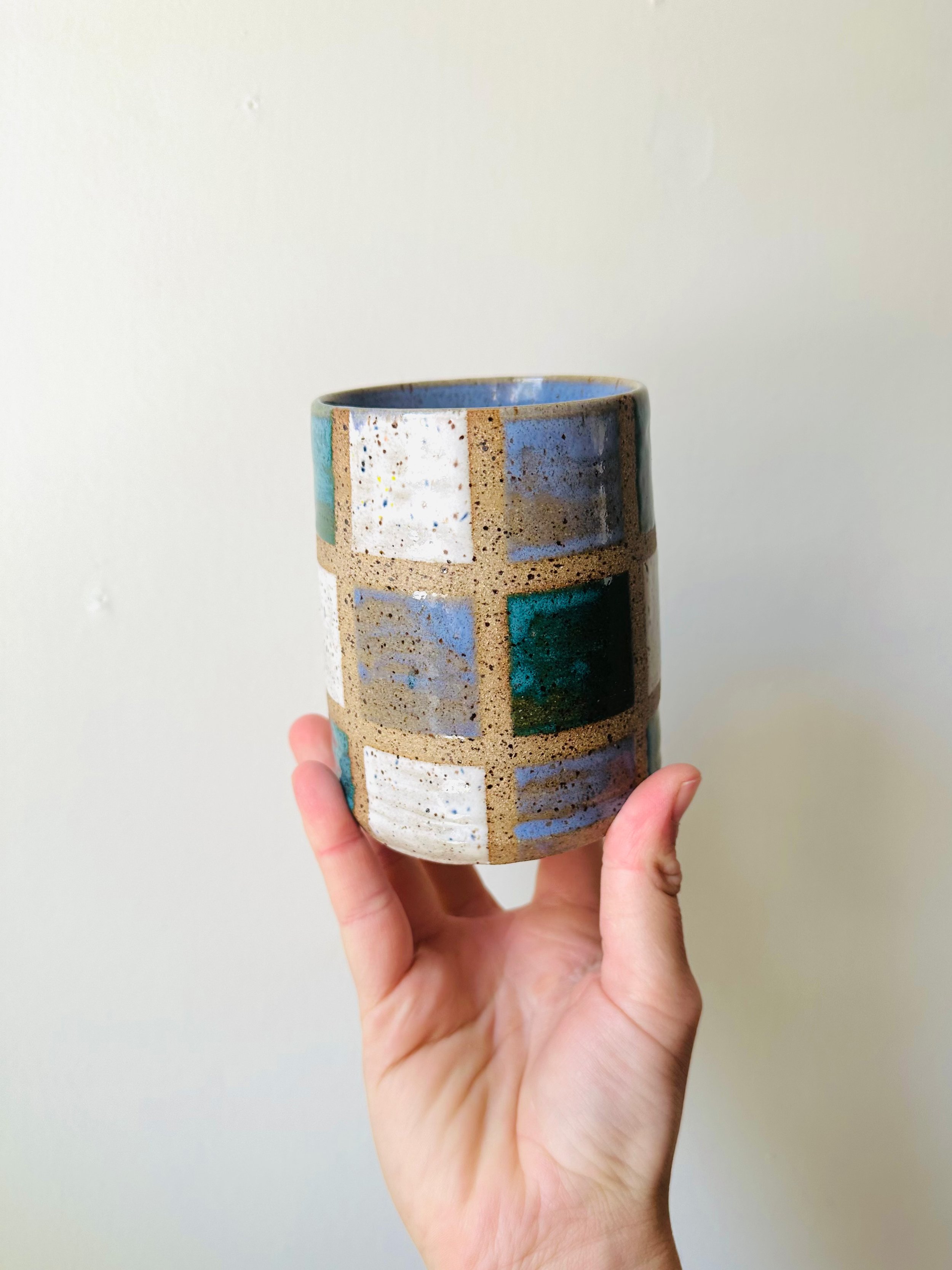 Checkered Tumbler