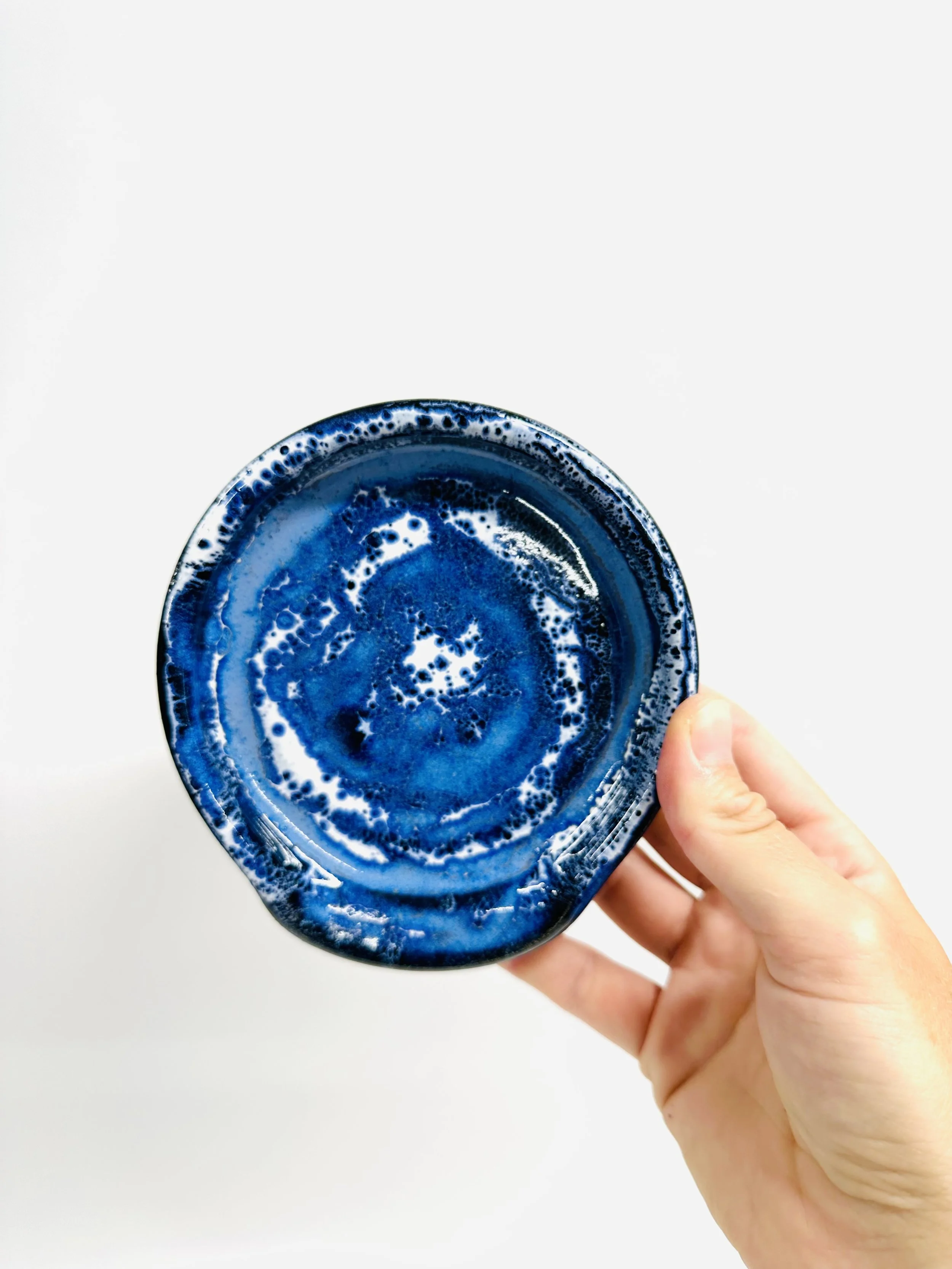 Blue Midnight Starfall Spoon Rest