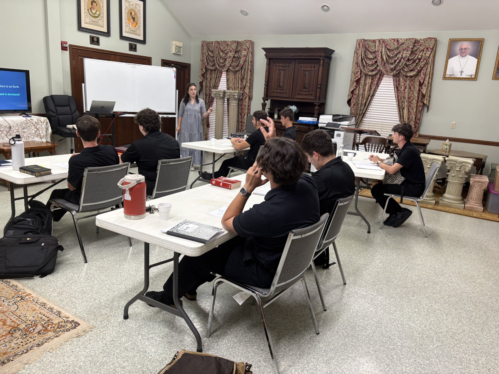 Seminarians in the Propaedeutic Program in the Diocese of Lafayette, La.