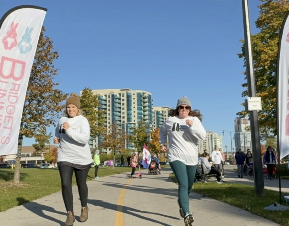 Runners hop to the start line for annual Bridget’s Run