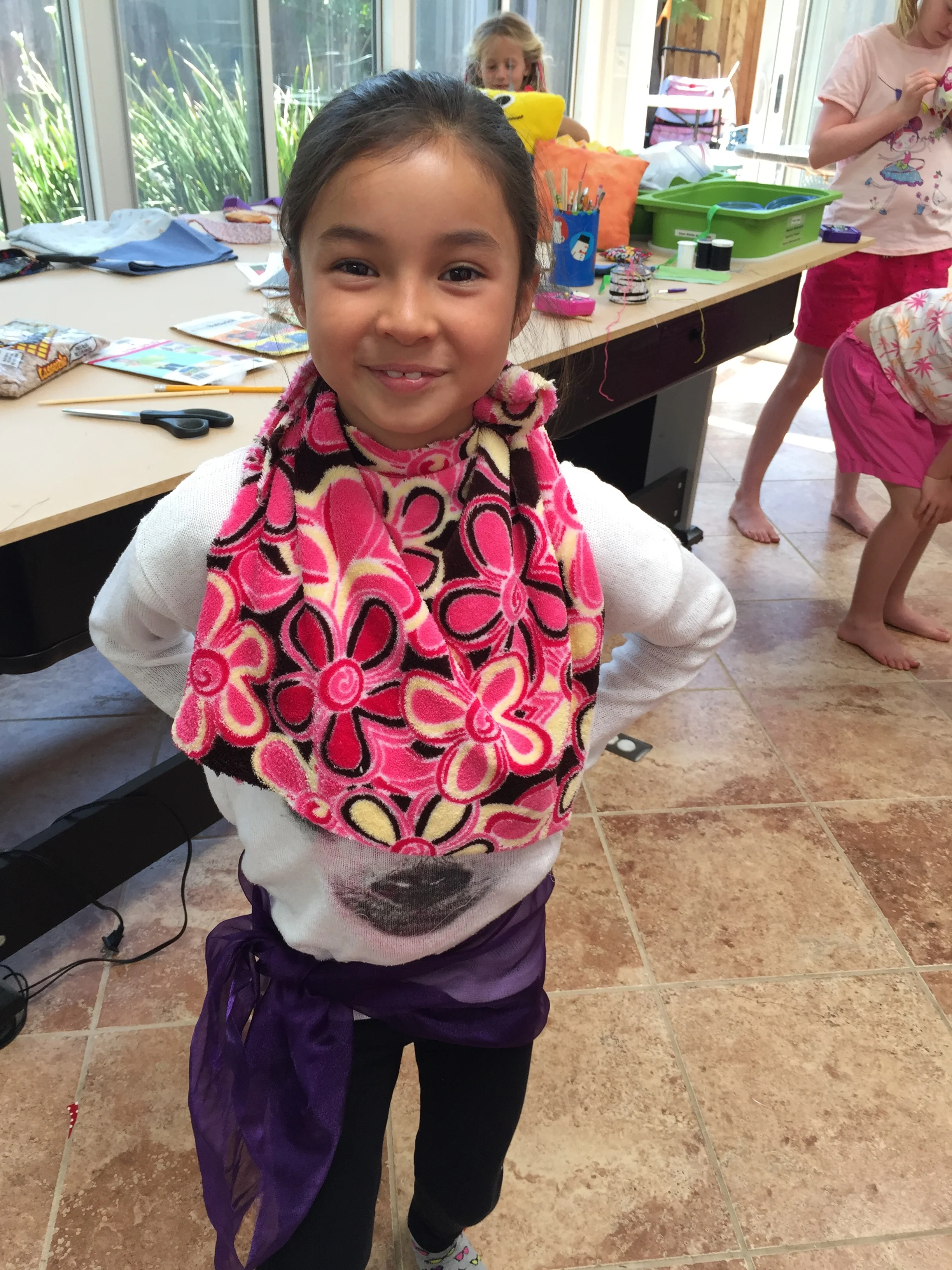 A New Week of Sewing Camp!