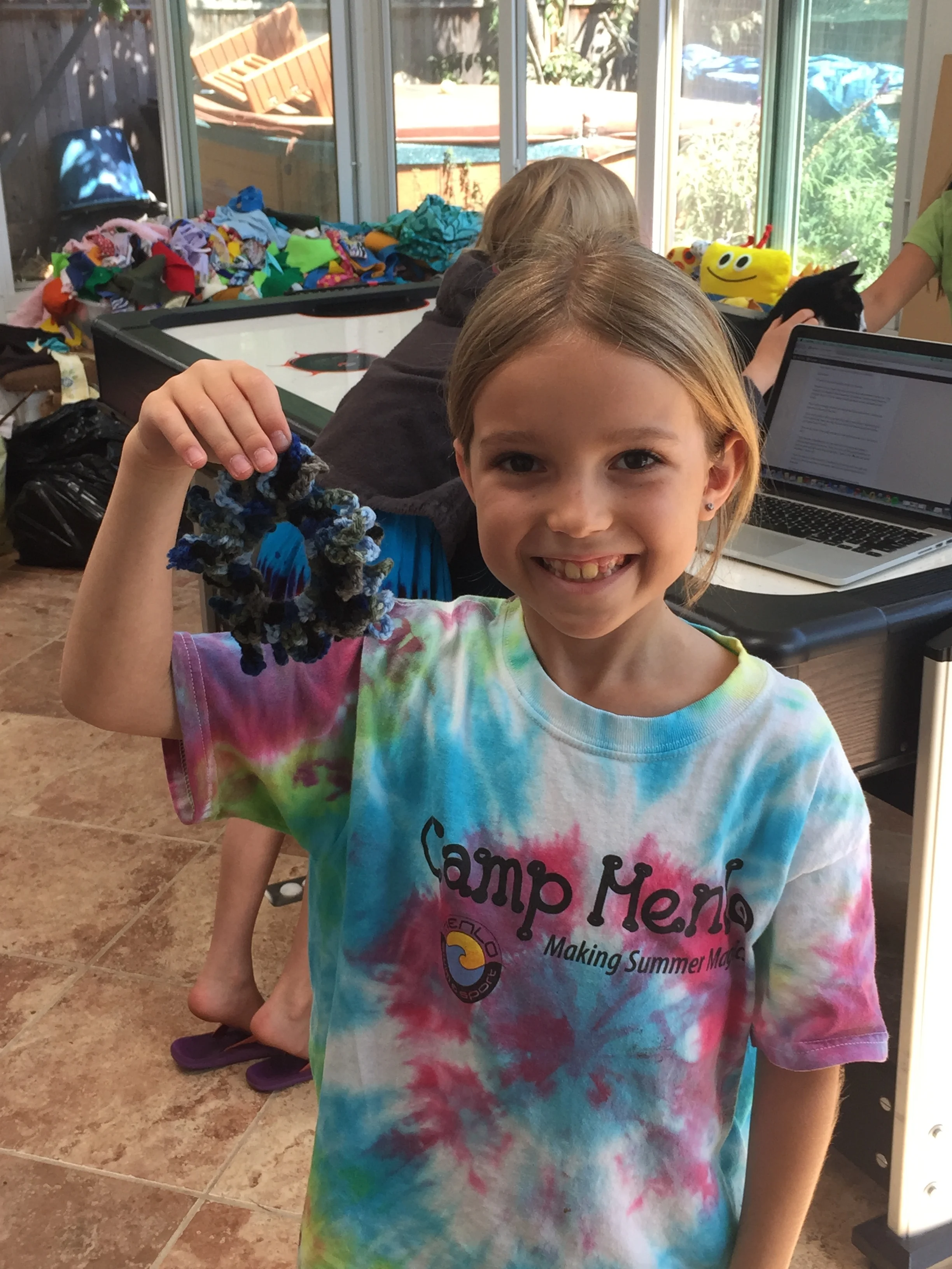 Knitting and Crocheting Away!