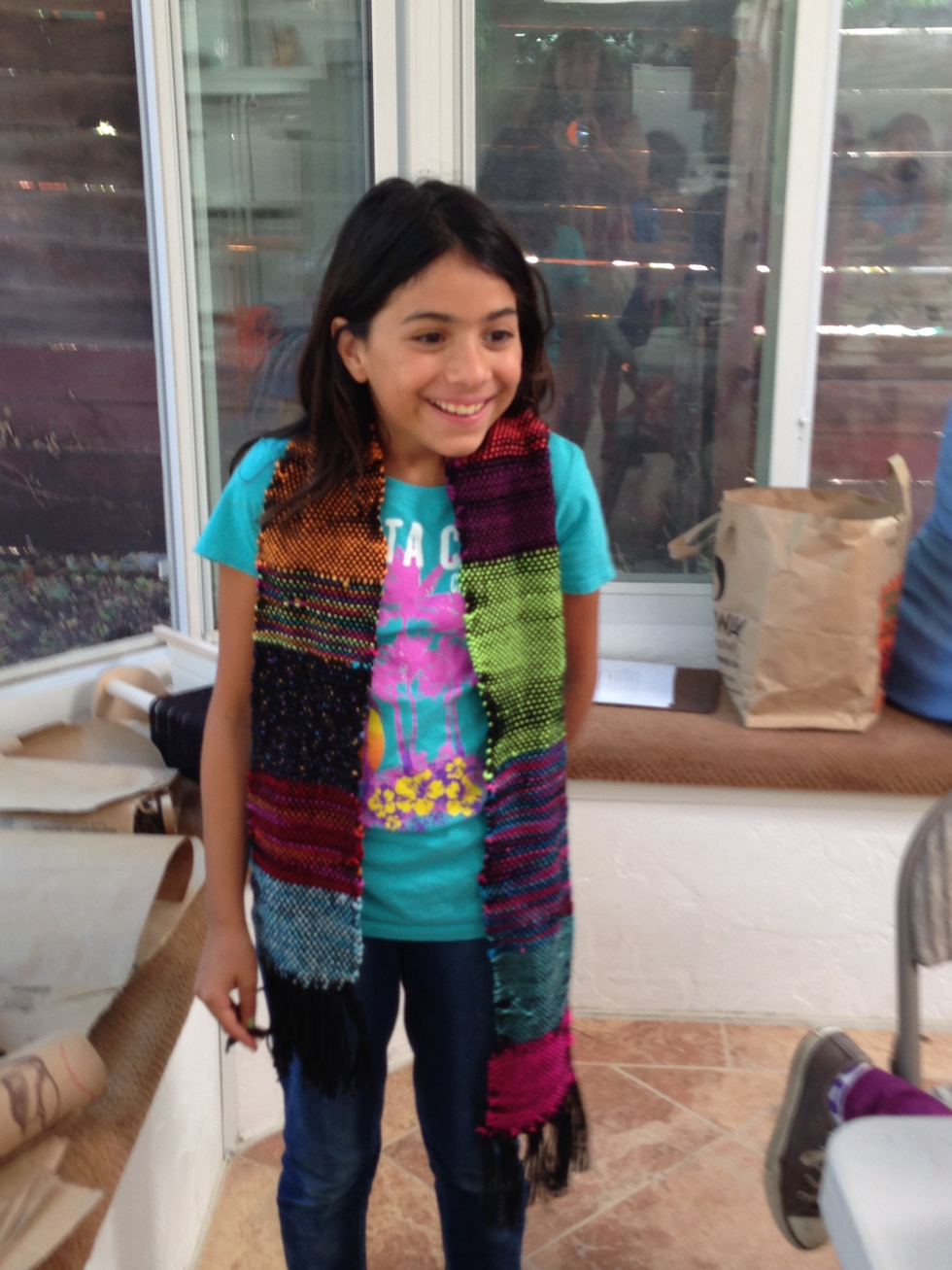  4th grader scarf 