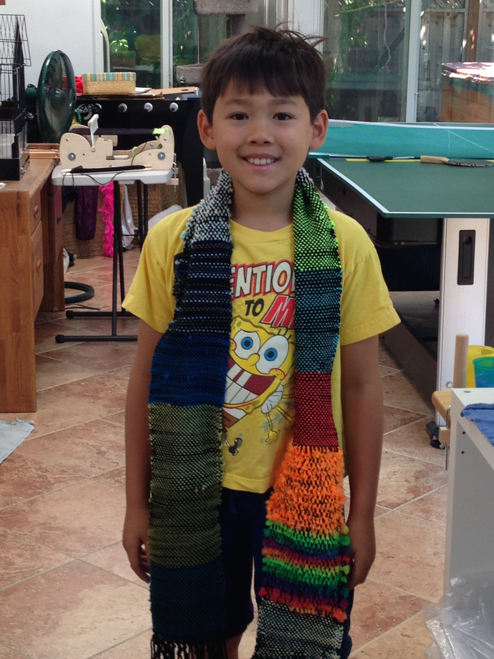  3rd grader scarf 