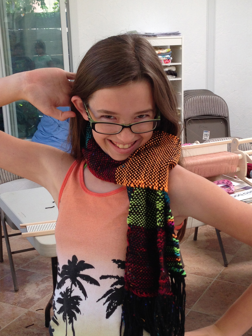  7th grader scarf   