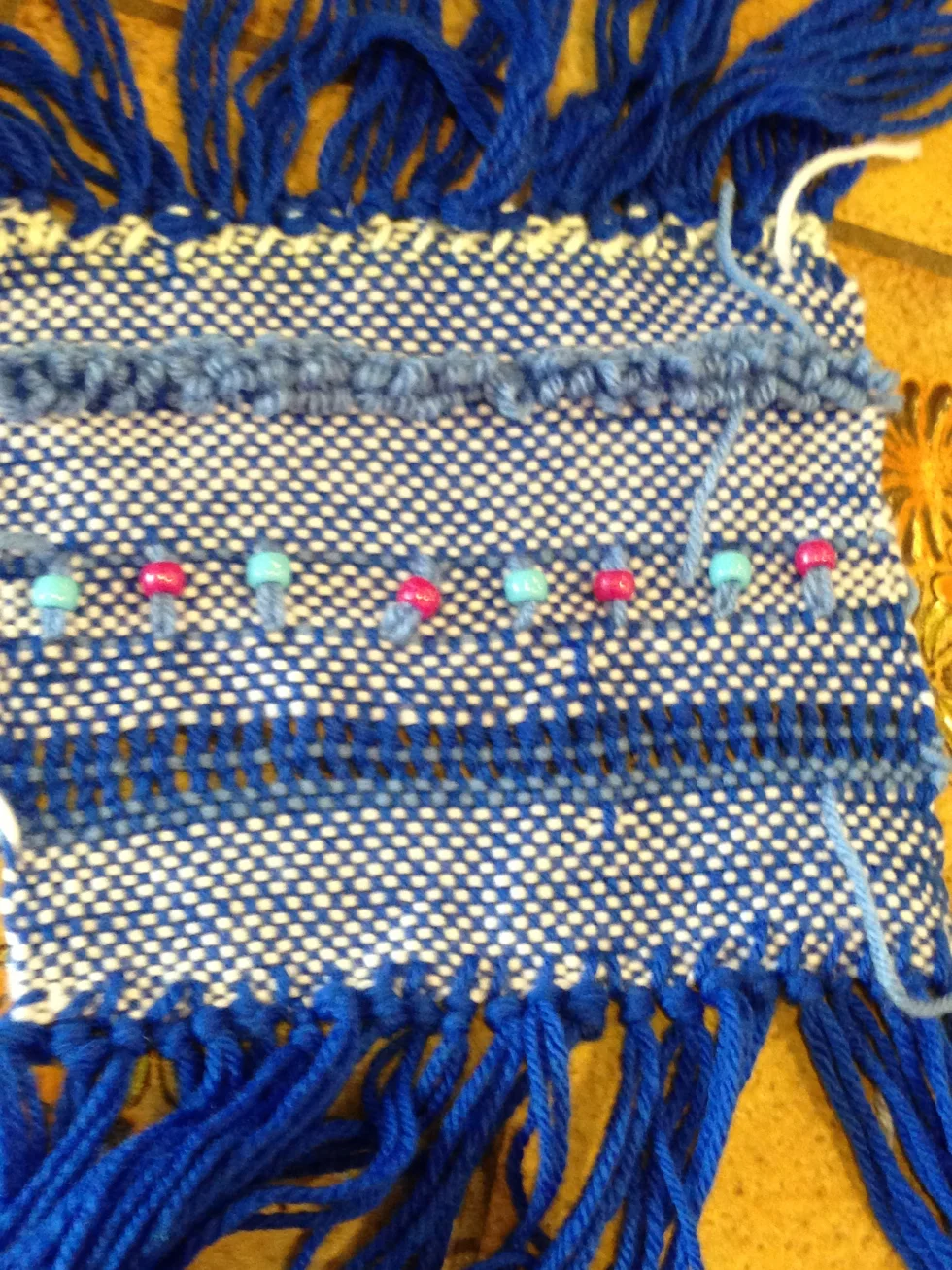 2nd grade weaving.