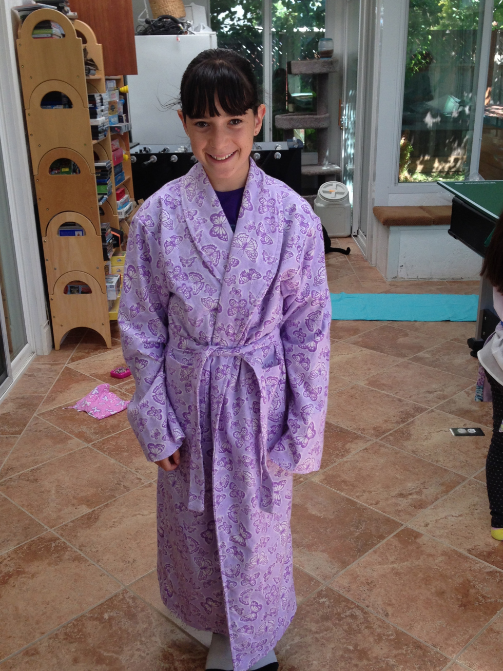  7th grader robe. 