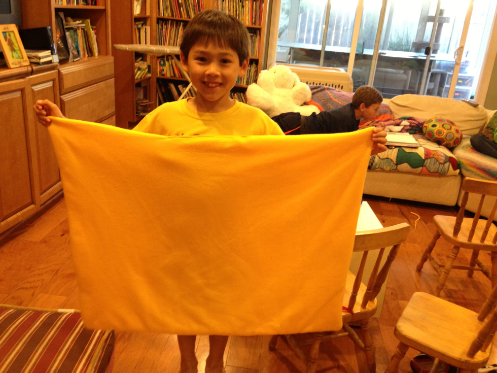  3rd grade fleece blanket. 