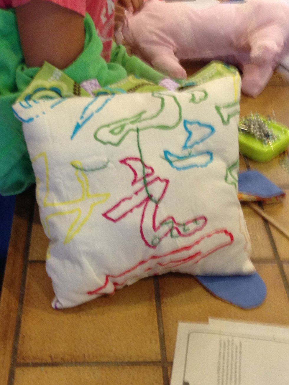  4th grade sleepy pillow. 