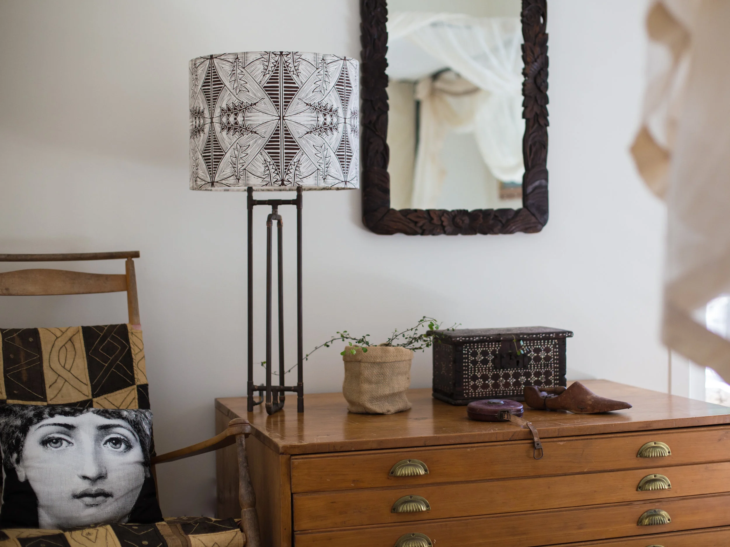 Create that Industrial Style - DIY Copper Lamp Base