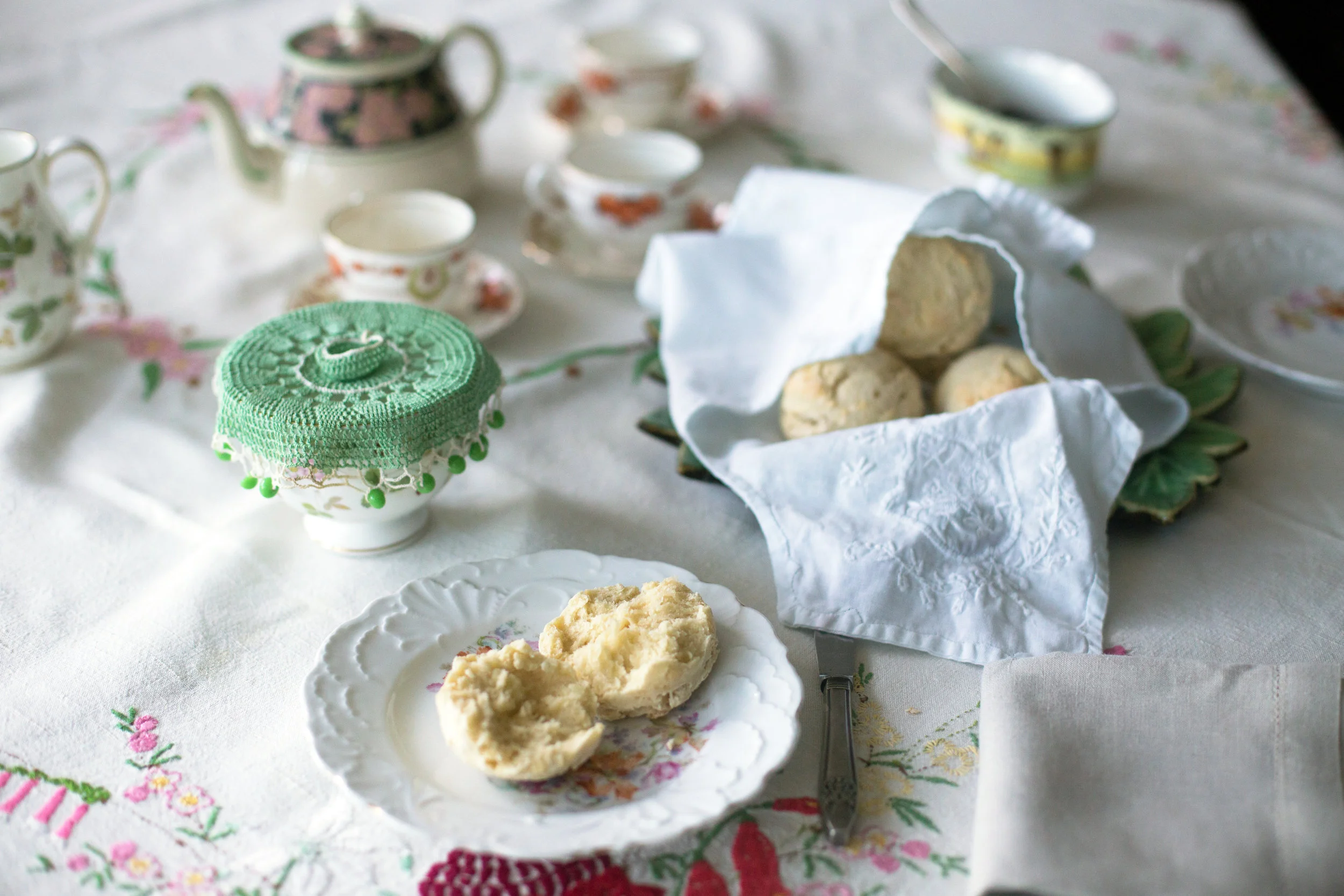 Devonshire Tea and Mum