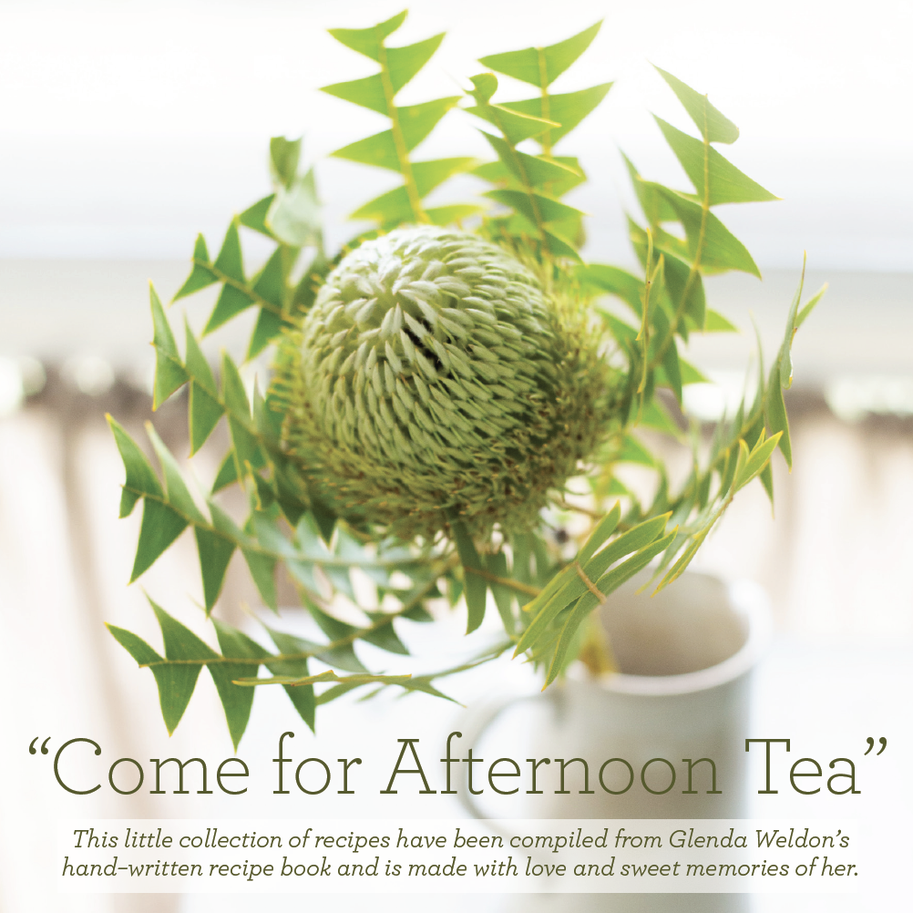 “Come For Afternoon tea” - A mini cookbook download