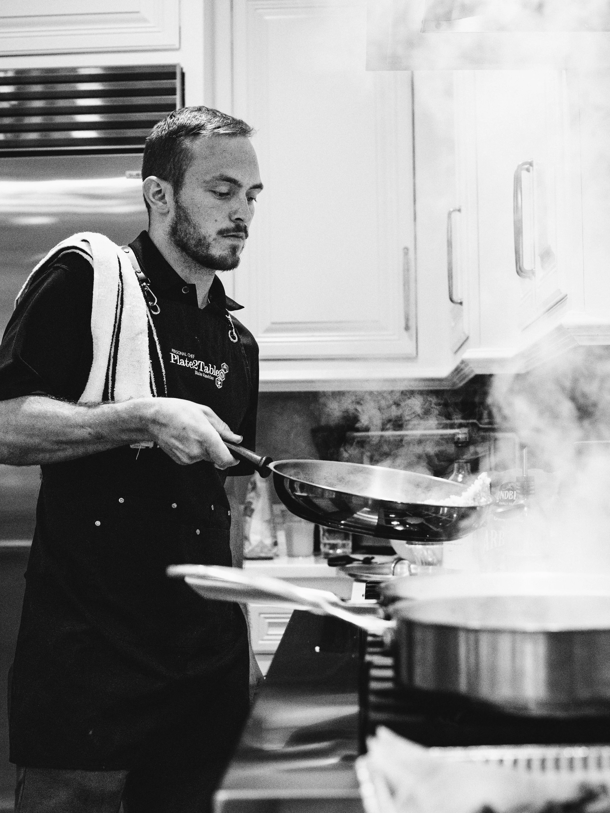Chef Blake with Plate2Table