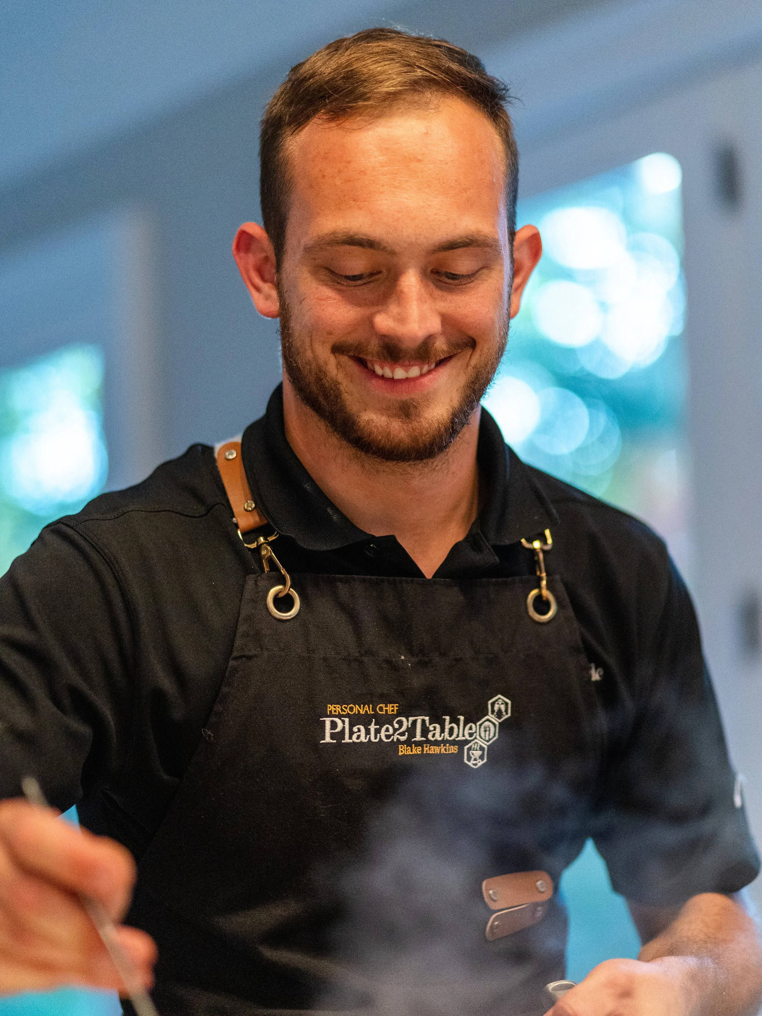 Chef Blake with Plate2Table