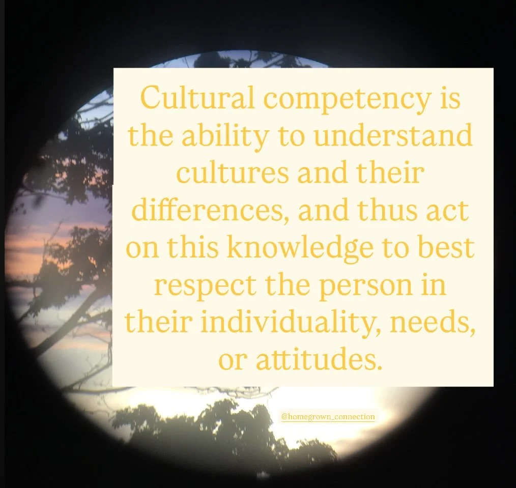 This is for providers of any kind! Anyone that works with people regularly has a responsibility to that population of people. 

Cultural competency is the ability to understand cultures and their differences, and thus act on this knowledge to best re