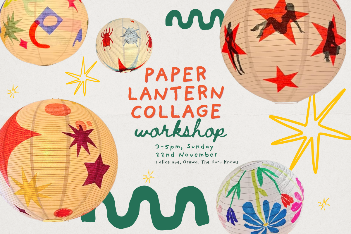 Paper Lantern Collage Workshop