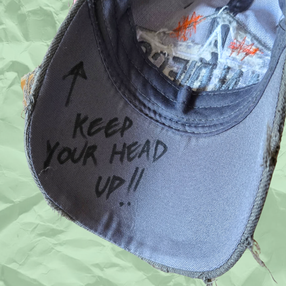 Mum's Basement  orange bleach die hat peak (2).png