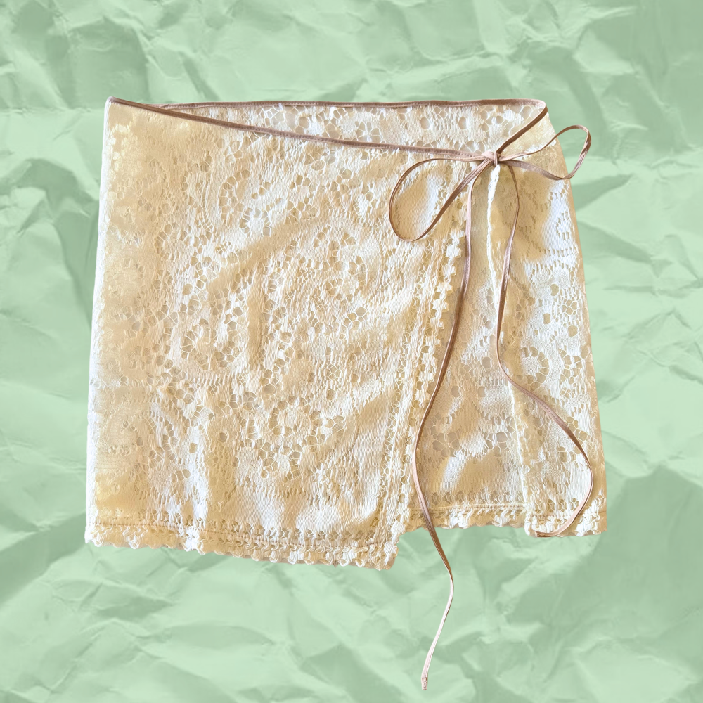 Vintage Mini Lace Wrap