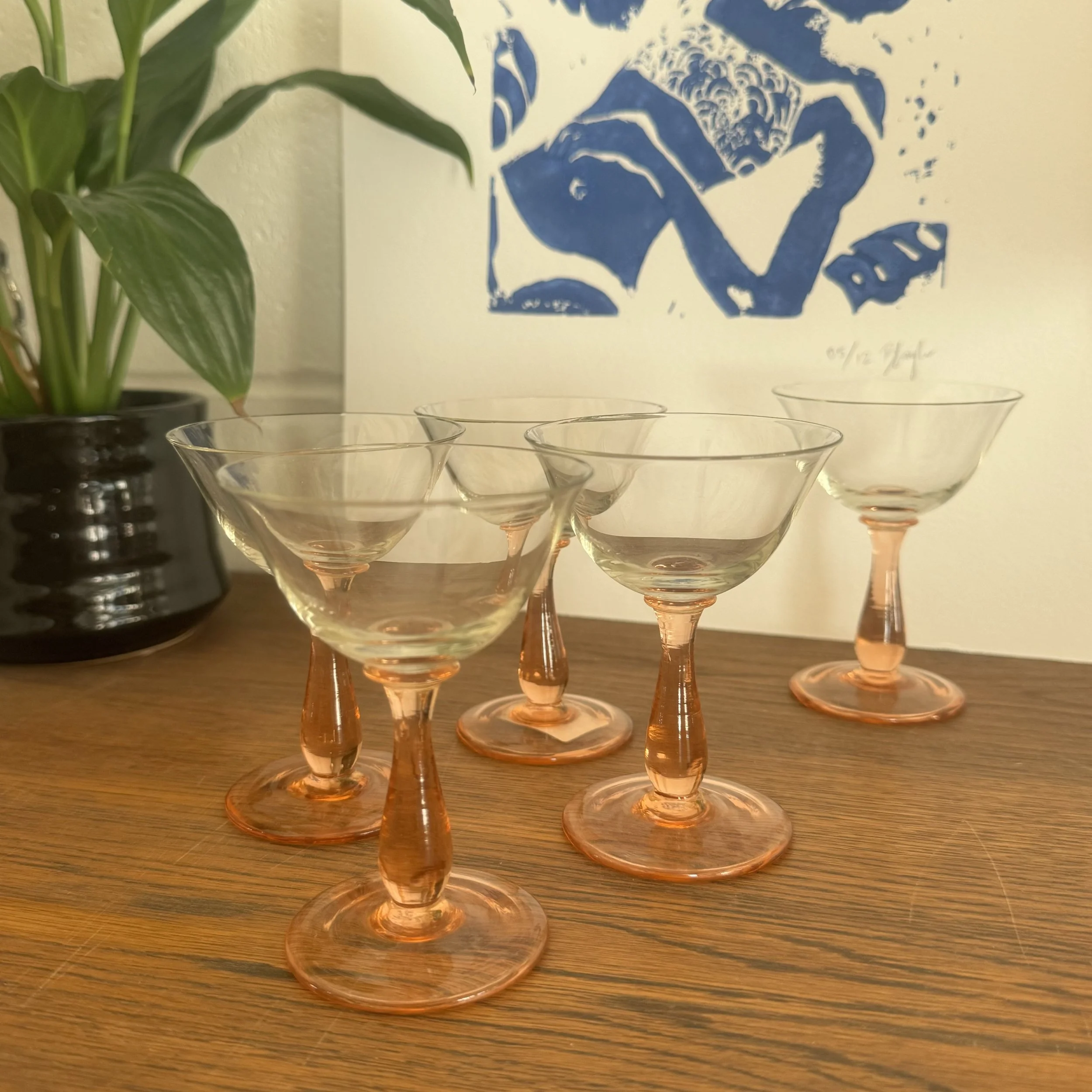 Mini Blush Pink Glasses