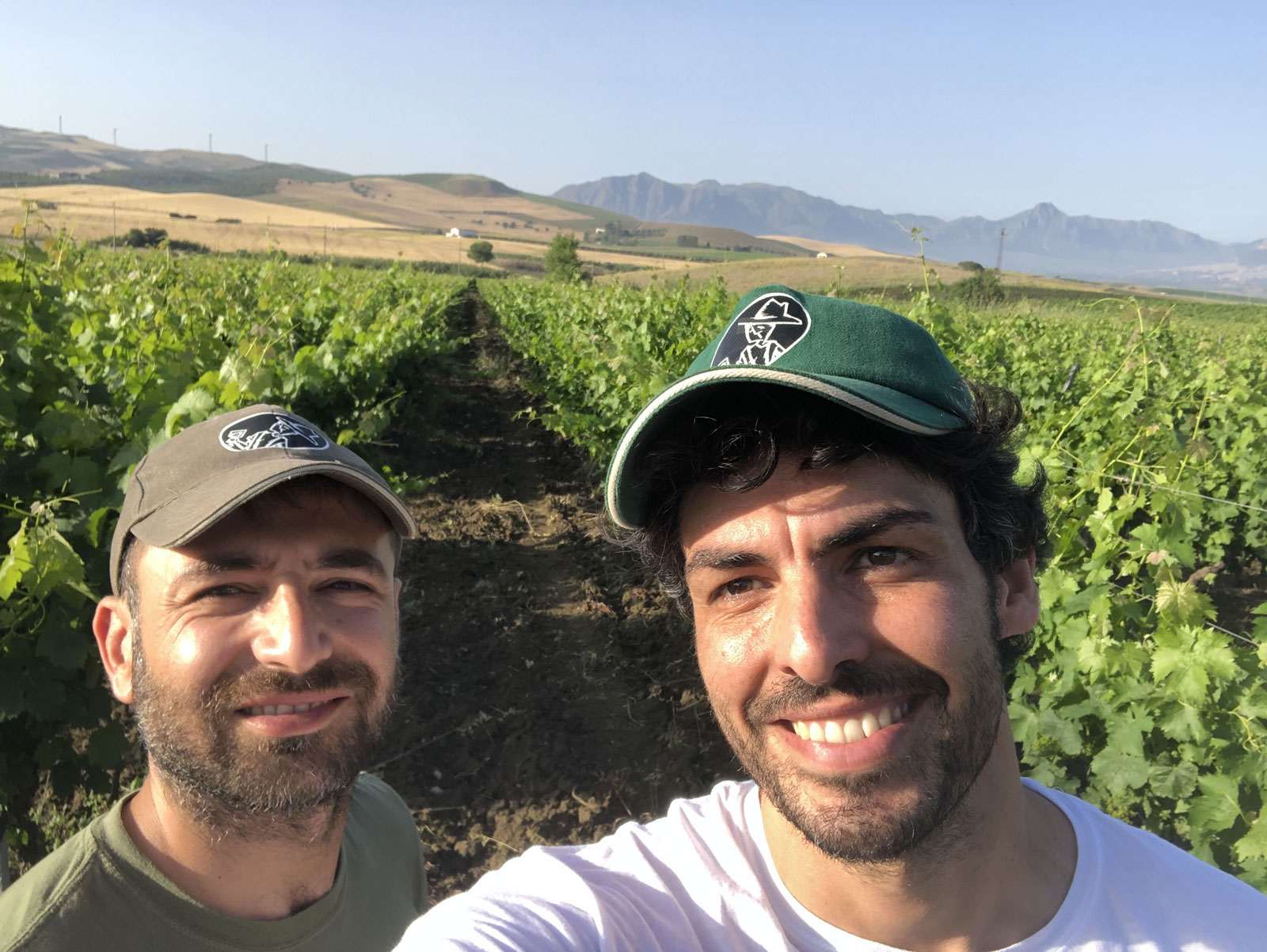 Guido and Nicola Adamo elios sicily natural wines modus bibendi and glou glou