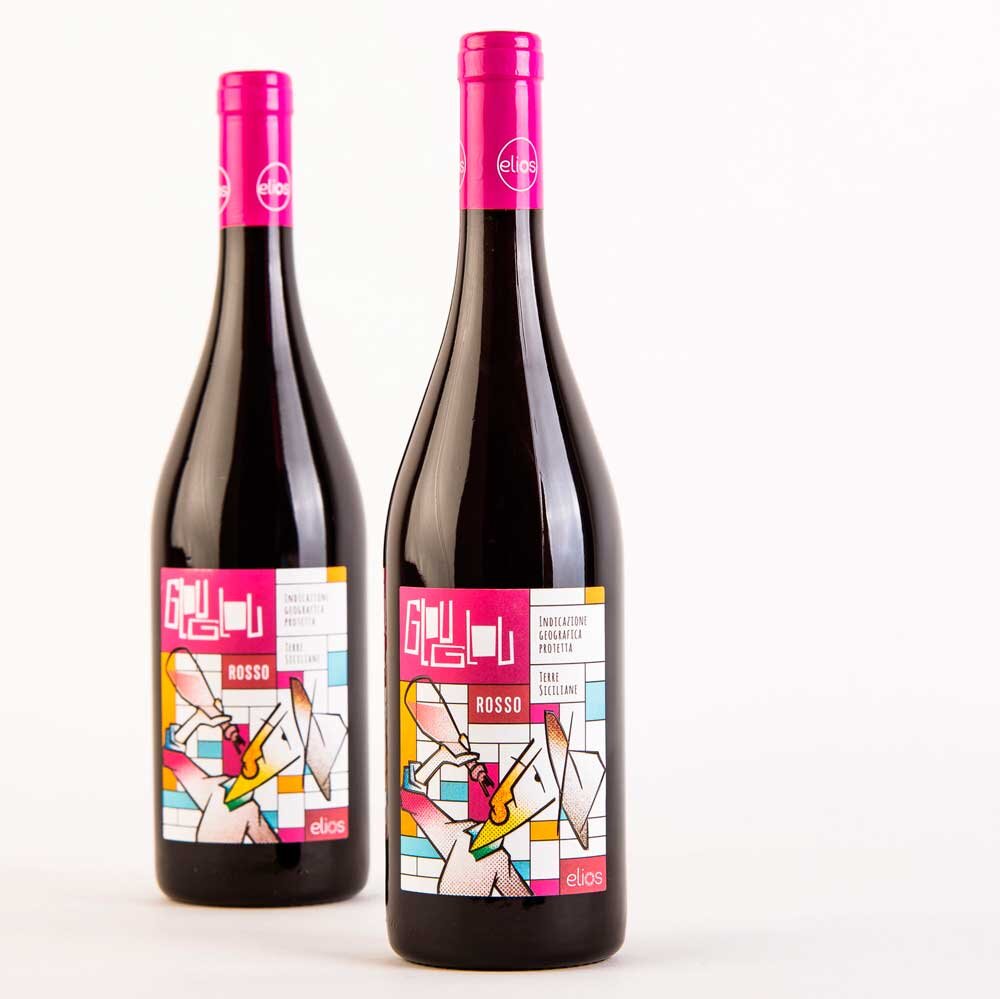 Glou glou vino rosso Nerello mascalese rosso naturale | vino rosso naturale Elios sicilia