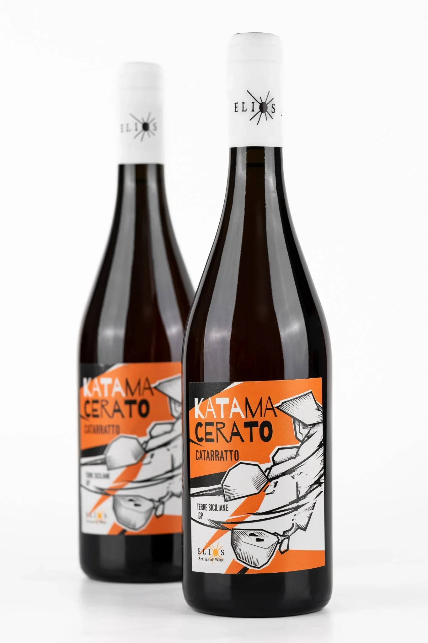 Katamacerato vino arancione da uve Catarratto di Elios