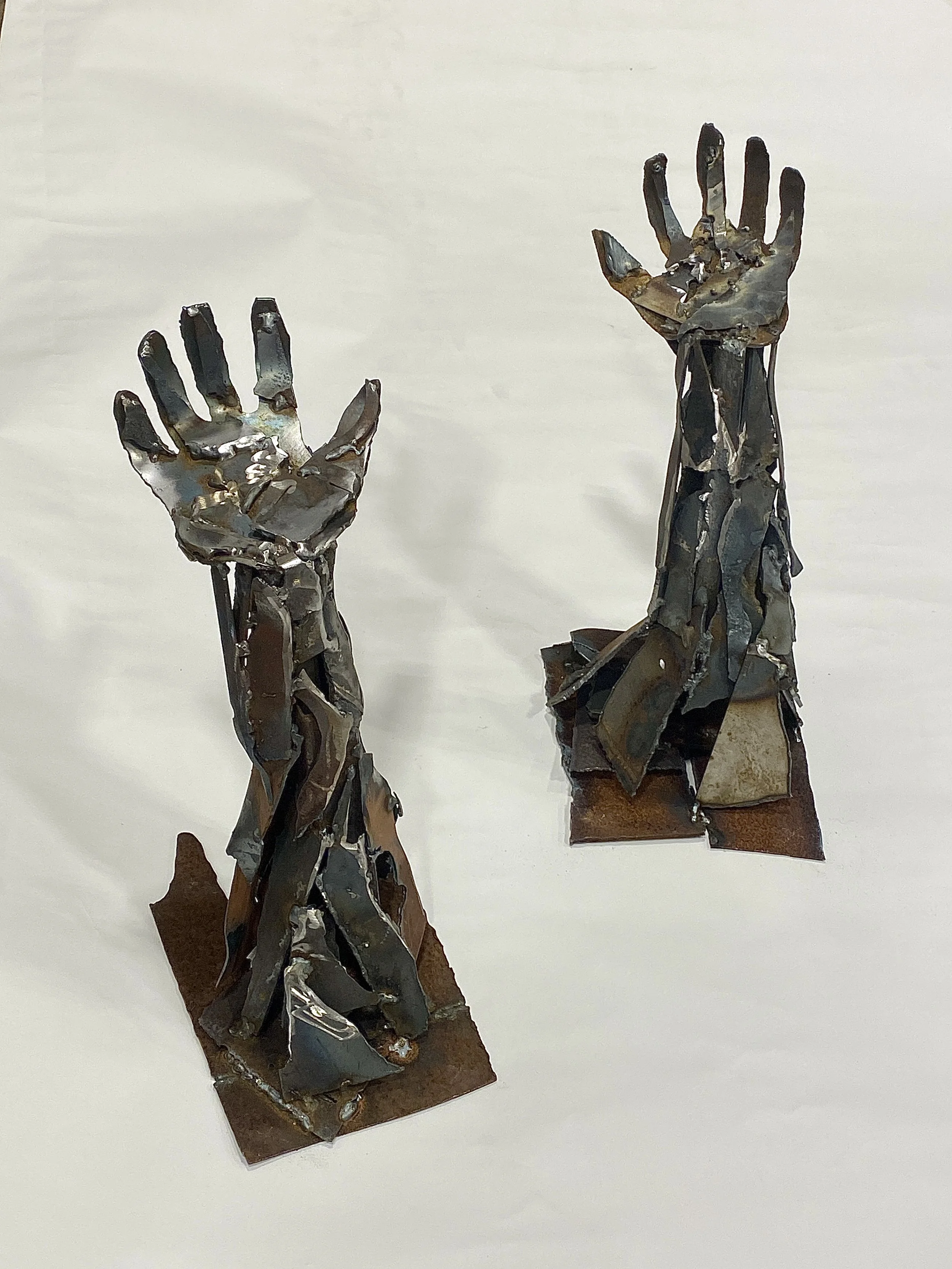 "Stretch out your hands"