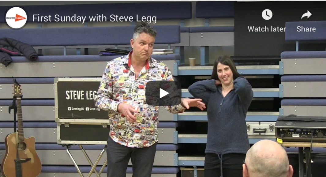 First Sunday with Steve Legg