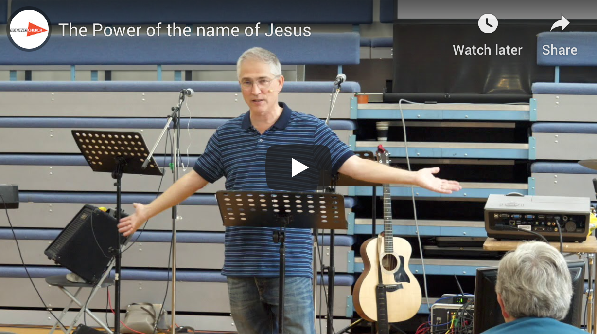 The Power of the name of Jesus