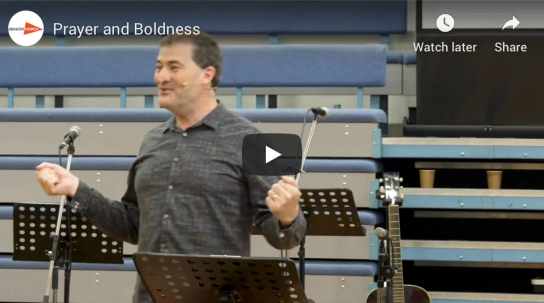Prayer and Boldness