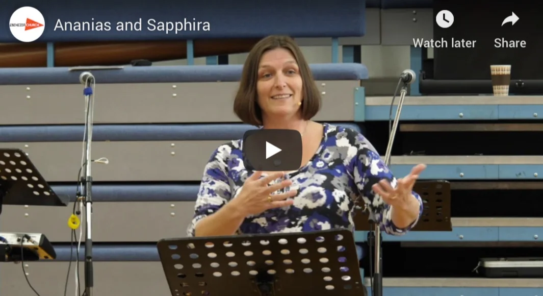 Ananias and Sapphira