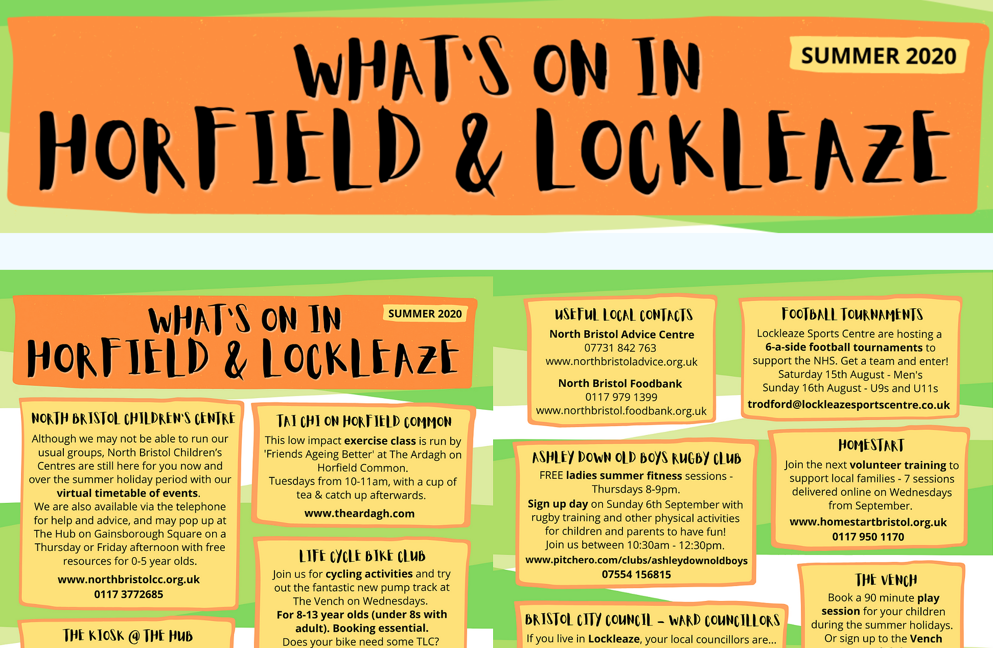 What's On in Horfield and Lockleaze