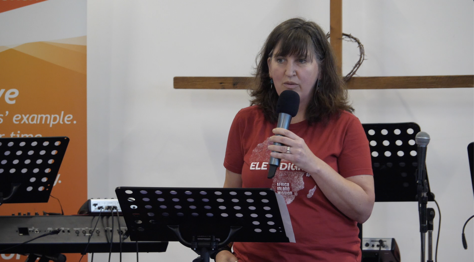 Praying in the battle