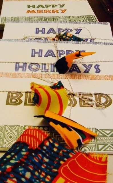 Letterpress holiday cards