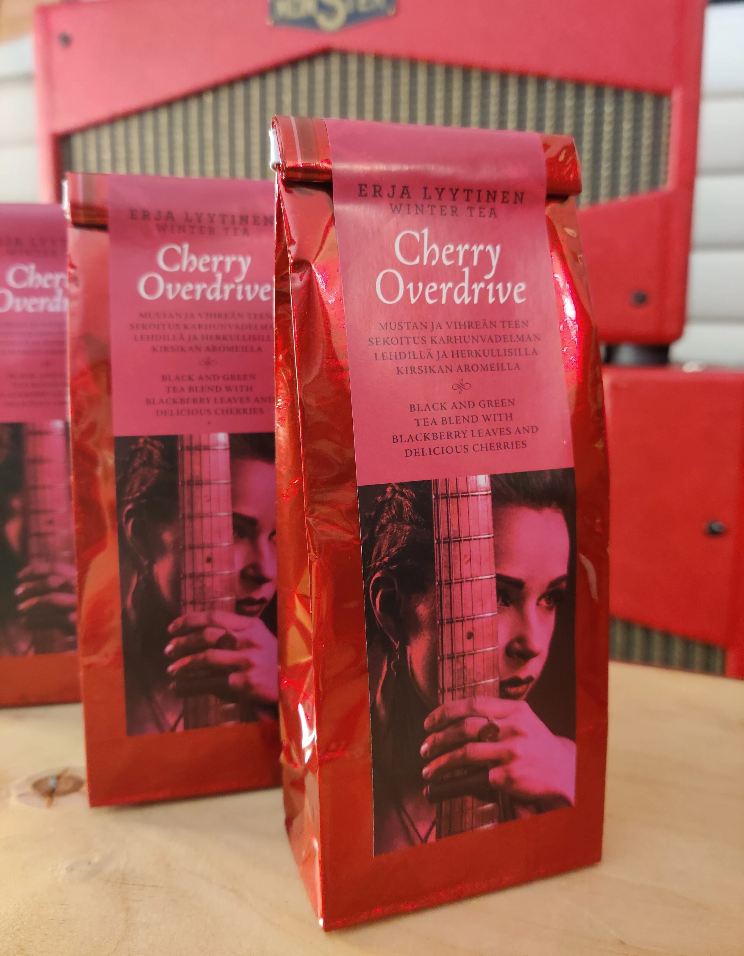 ERJA LYYTINEN RELEASES NEW CHERRY OVERDRIVE WINTER TEA 