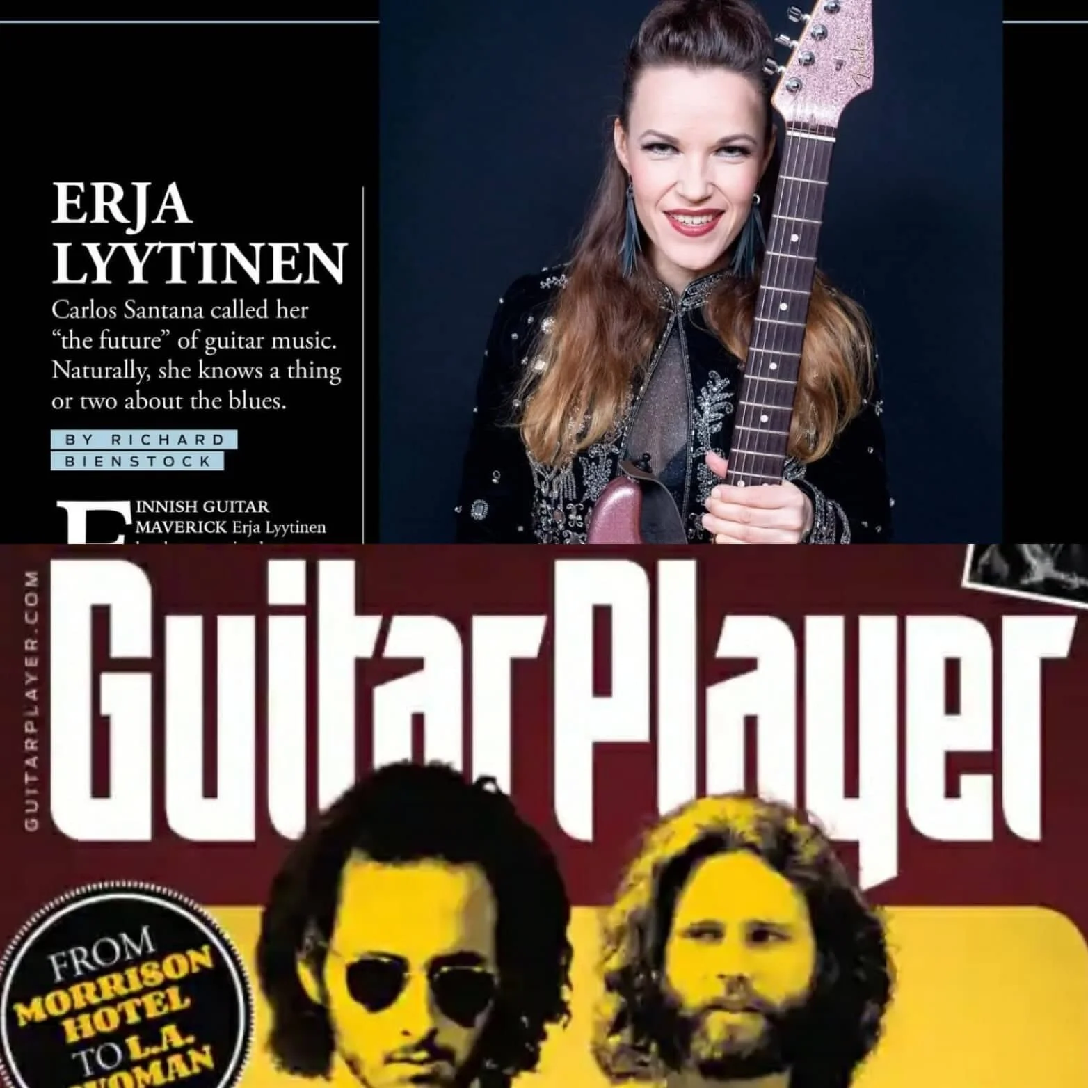 ON GUITAR PLAYER MAGAZINE JUNE ISSUE 2021!