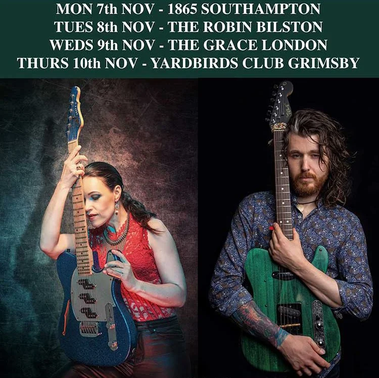 ERJA LYYTINEN &amp; DOM MARTIN CO-HEADLINE NOVEMBER 2022 UK TOUR