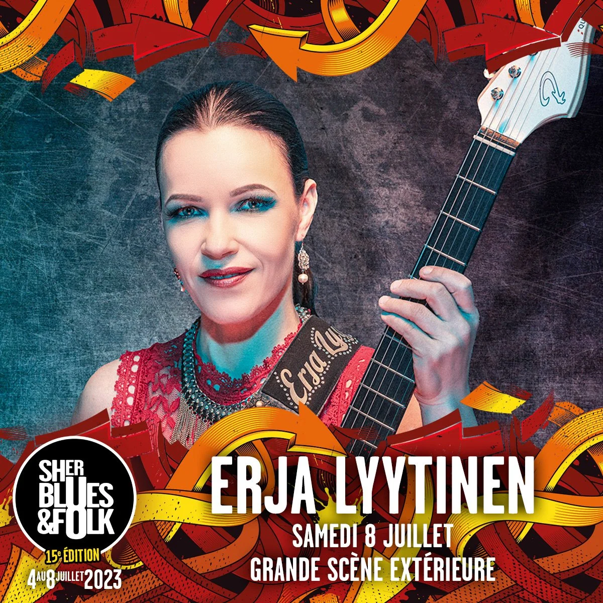 ERJA LYYTINEN WILL PERFORM AT SHERBLUES &amp; FOLK FESTIVAL JULY 8